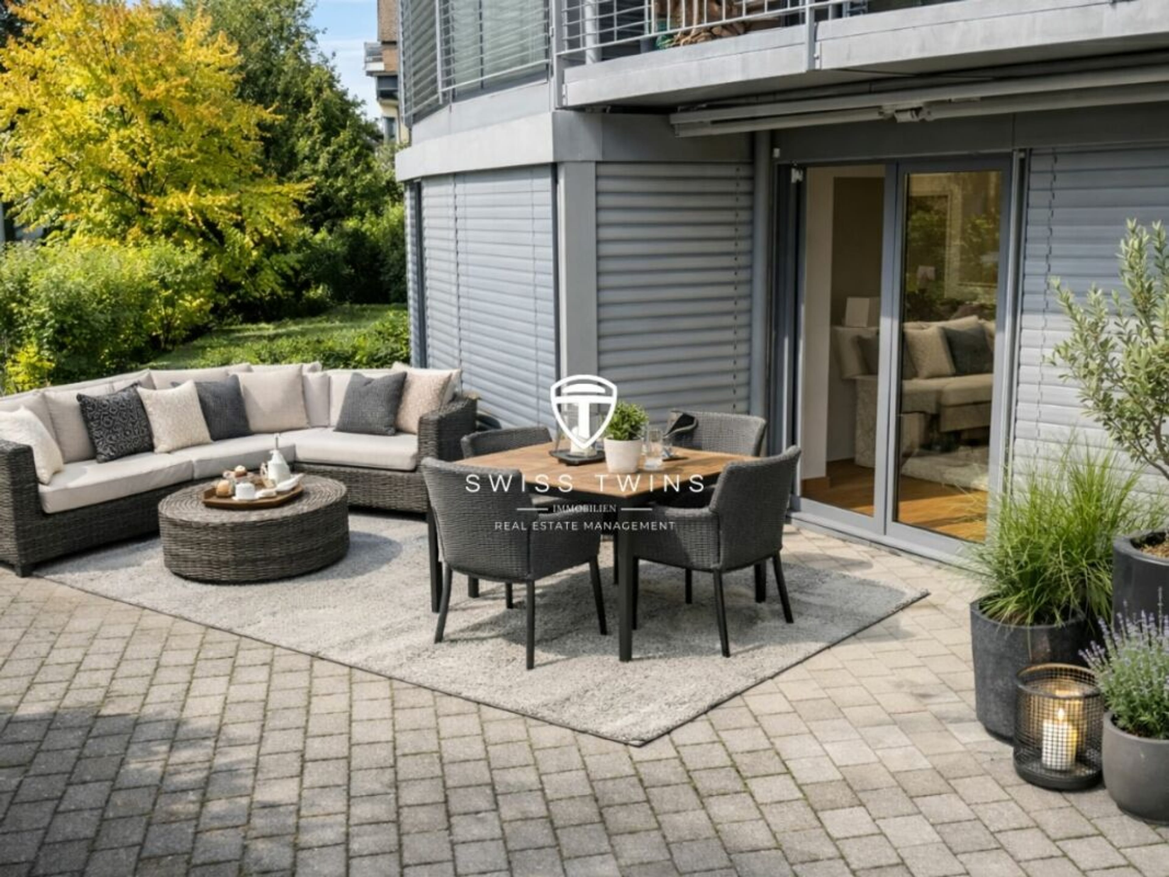 4.5-Zimmer-Terrassenwohnung mit Gartenterrasse in Zürich 8032 - 8