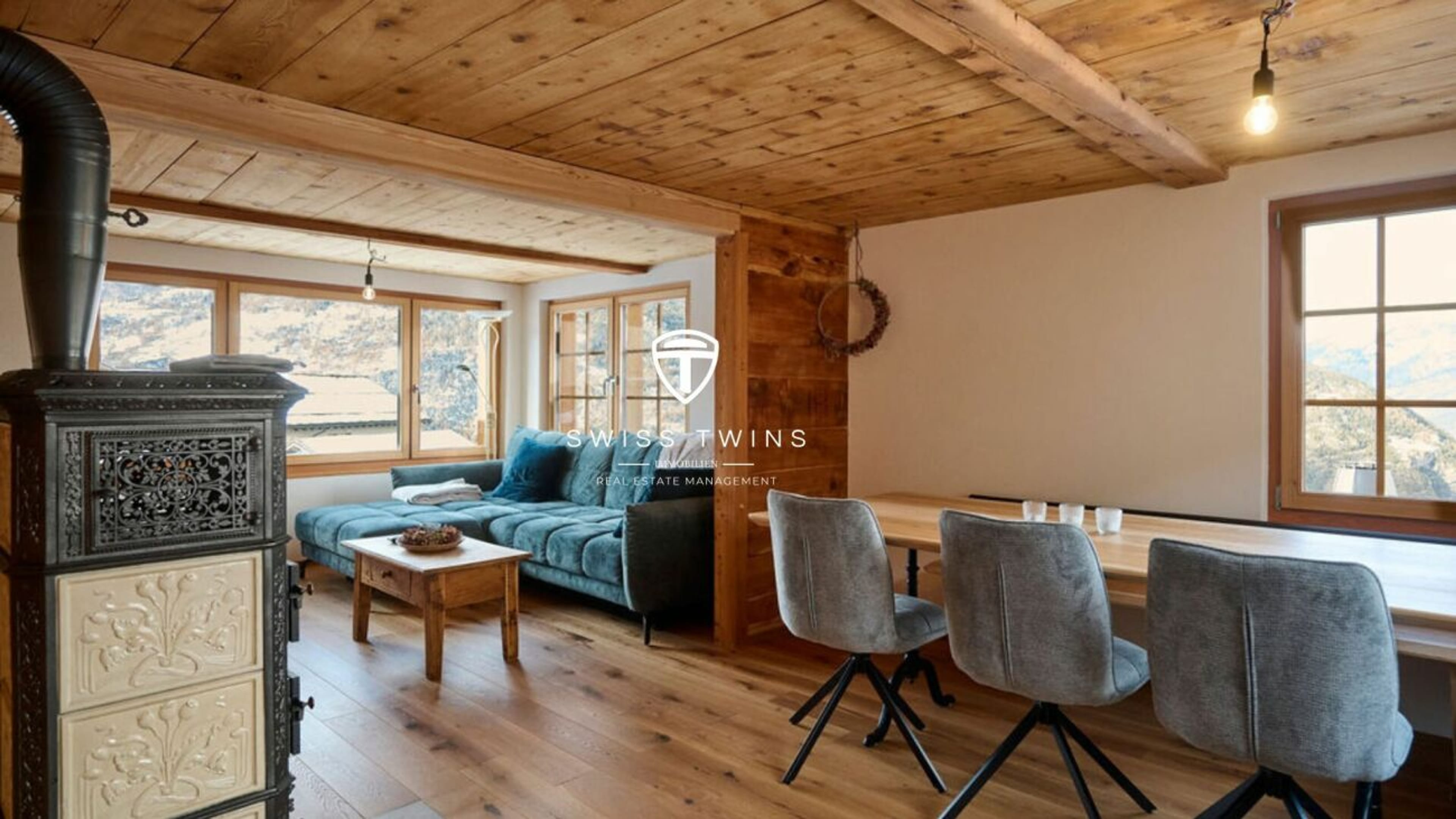 4.5-Zi.-Maisonette mit Bergsicht-Terrasse in Visperterminen mieten - 10