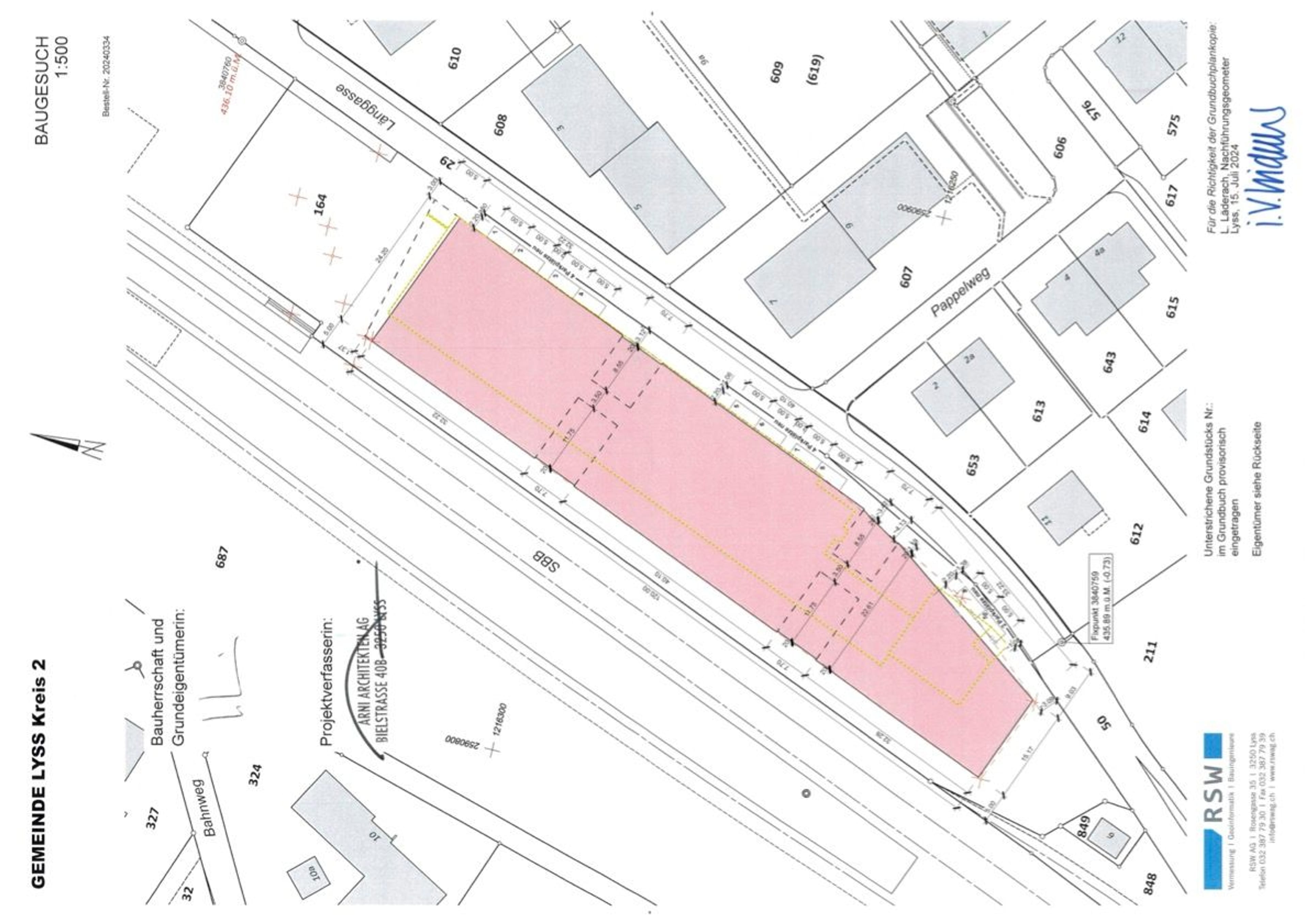 Bauland an bester Lage in Busswil BE, 5'083 m² baubewilligt für 85 Wohnungen - Bild 4