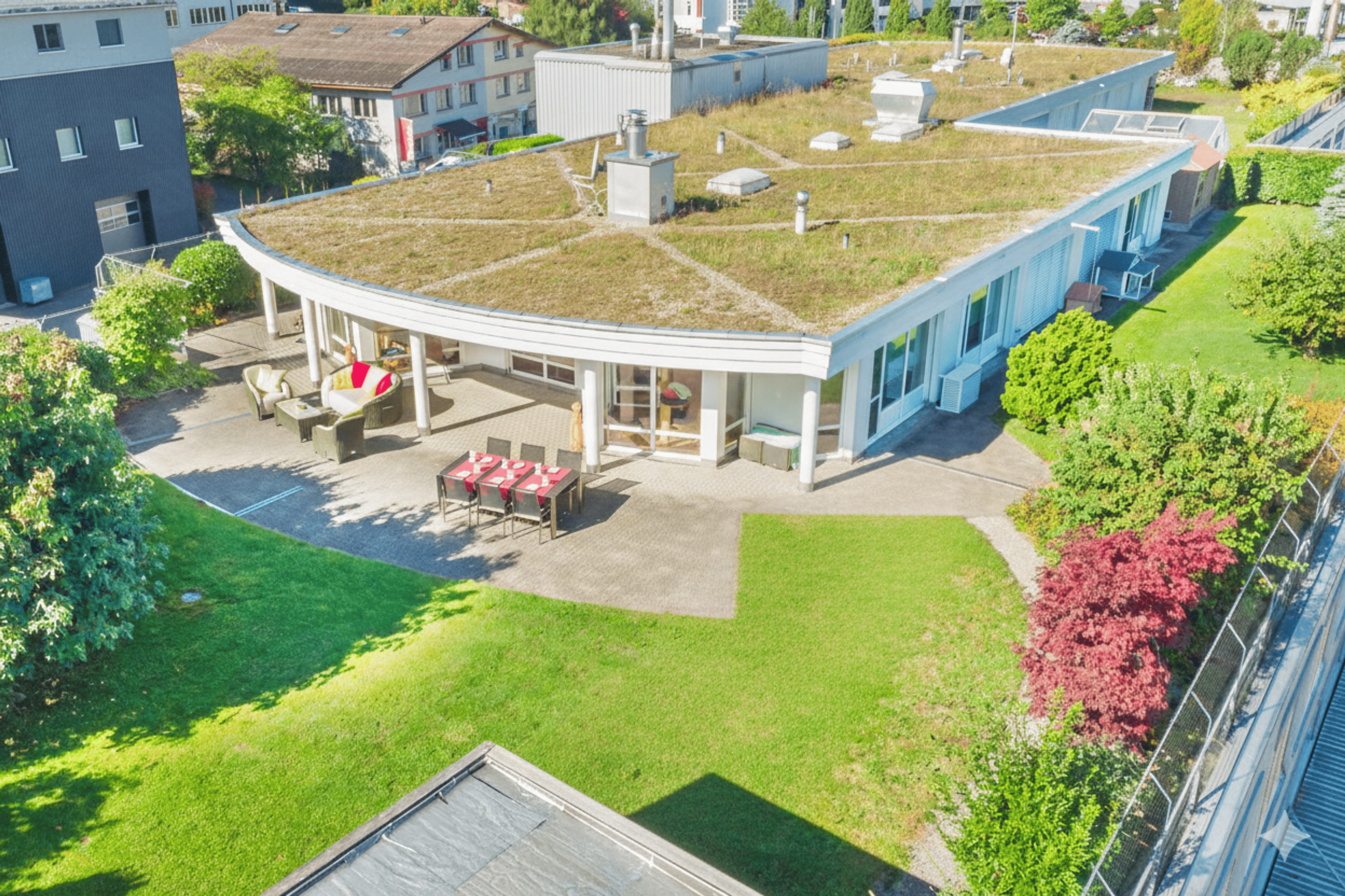 5.5 Zimmer Attikawohnung mit Empfangsraum und 550 m² Gartenterrasse, ein Traum.... - Bild 10