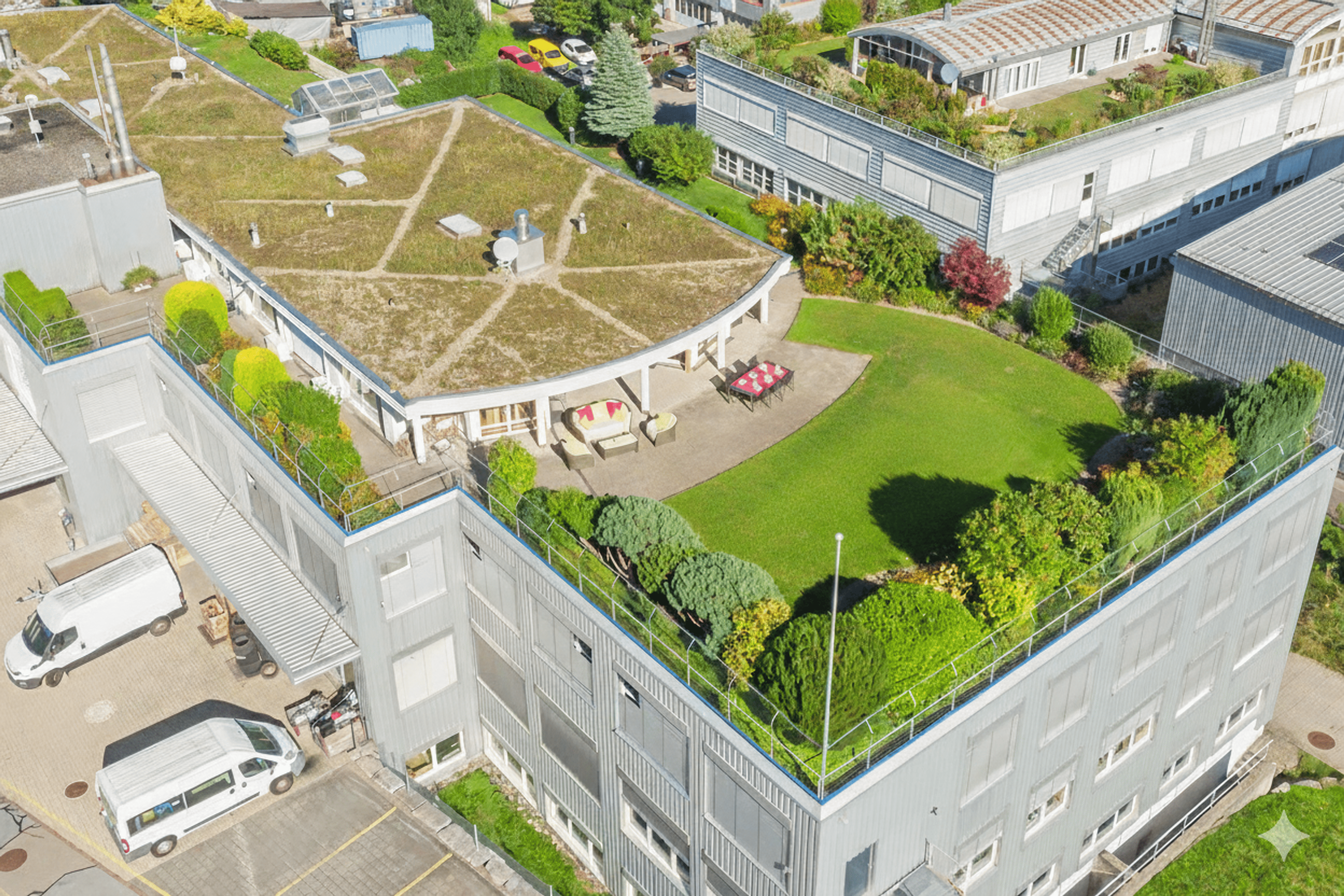 5.5 Zimmer Attikawohnung mit Empfangsraum und 550 m² Gartenterrasse, ein Traum.... - Bild 8