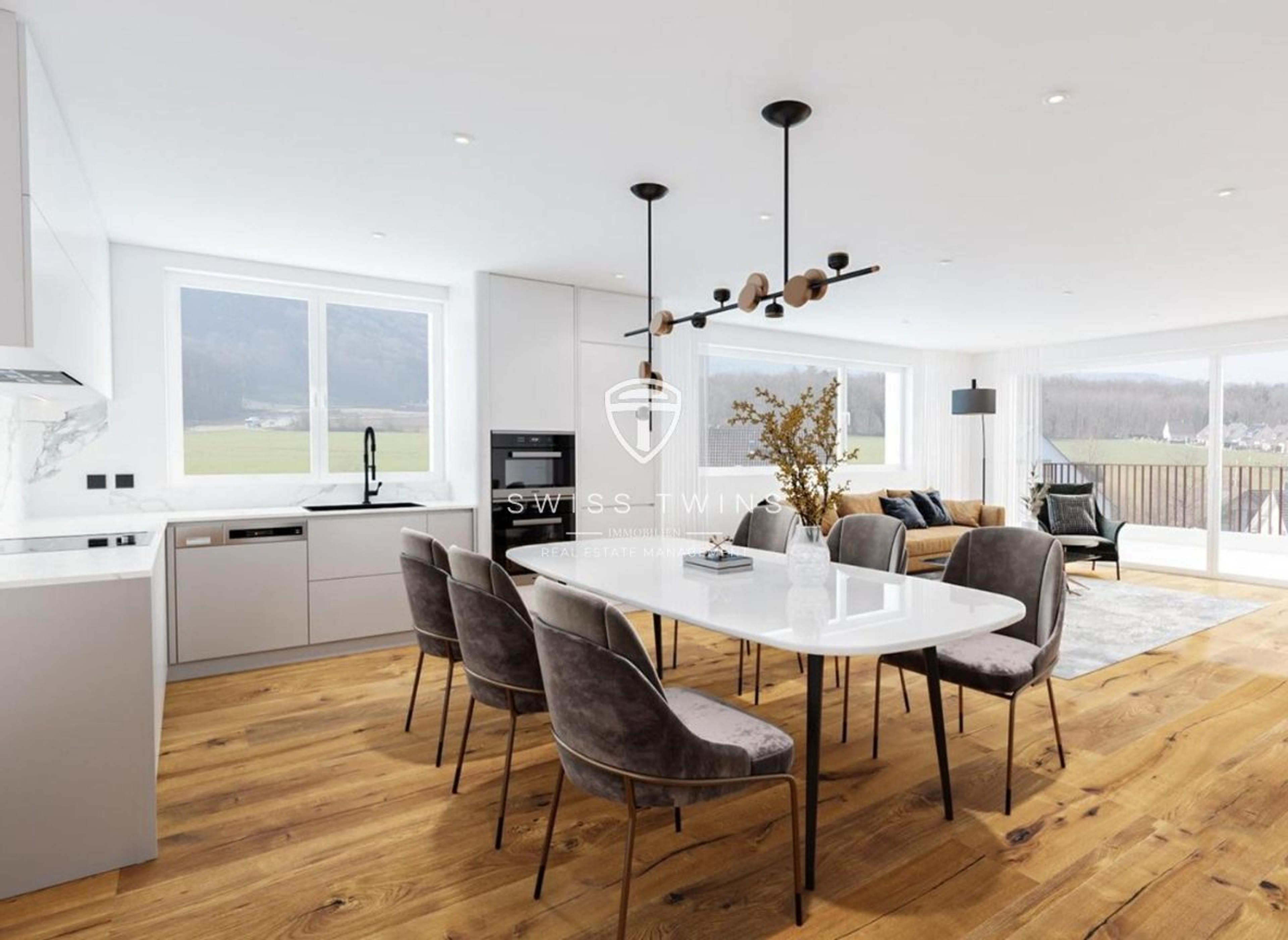 ERSTBEZUG Helle 4.5-Zimmer-Wohnung mit Terrasse in Zweidlen - Bild 4