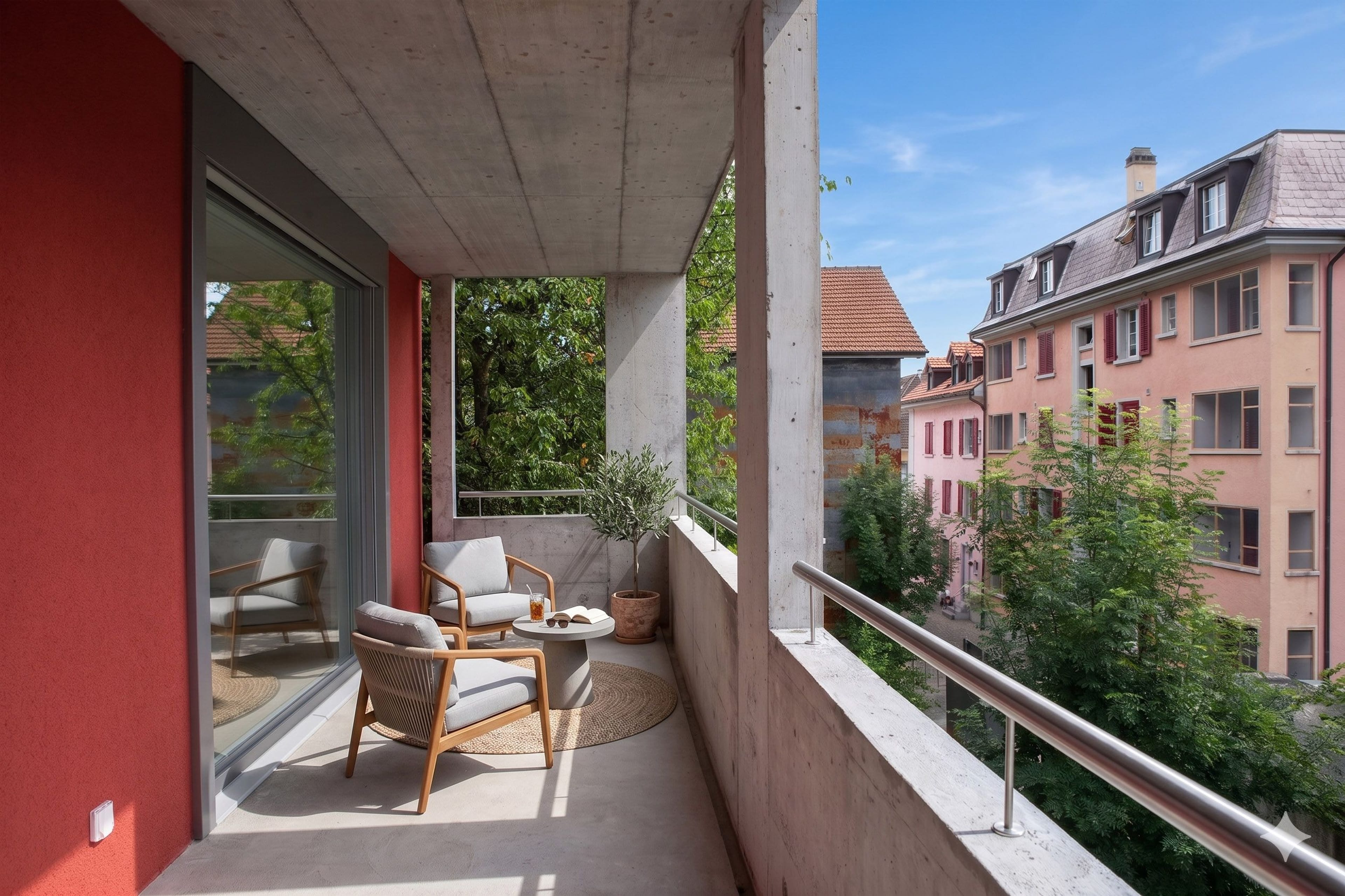 4.5-Zimmer-Eigentumswohnung mit Balkon und Einstellplatz in Biel - Bild 1