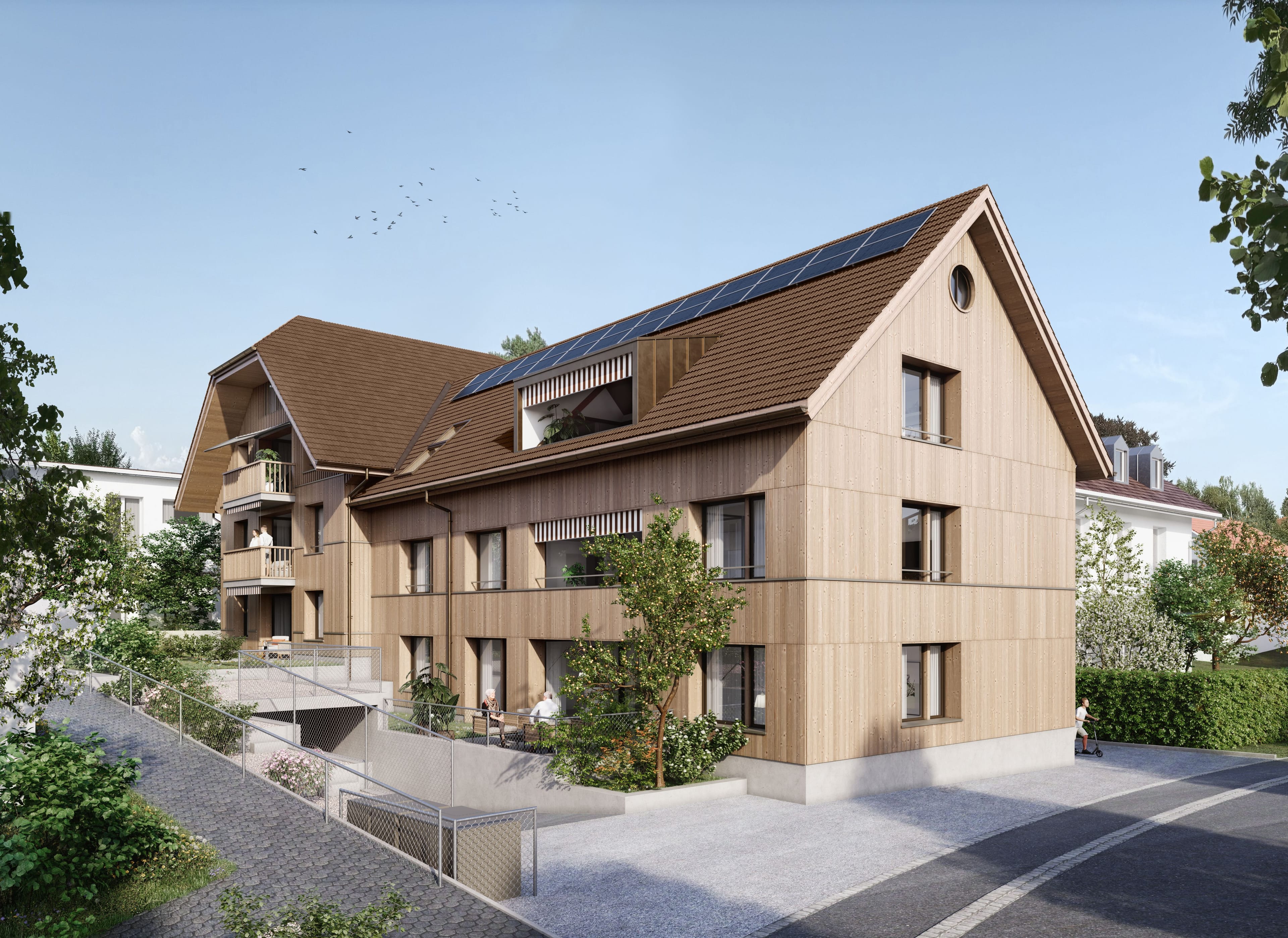 B1 | NEUBAU 3.5-Zimmer-Wohnung, Erdgeschoss - Bild 1
