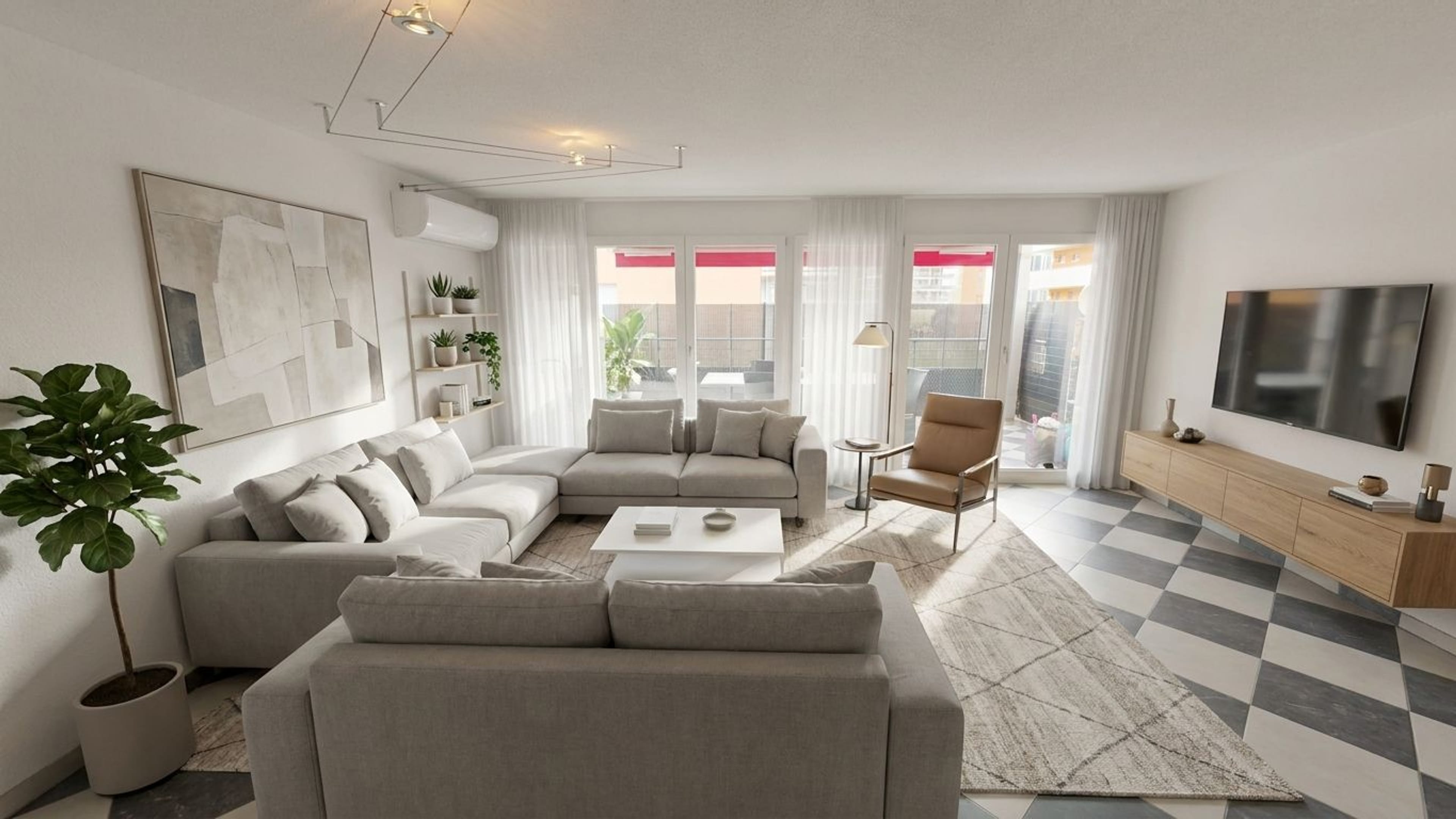 Helle 4-Zimmer-Wohnung mit grossem Balkon in Dietlikon - 3