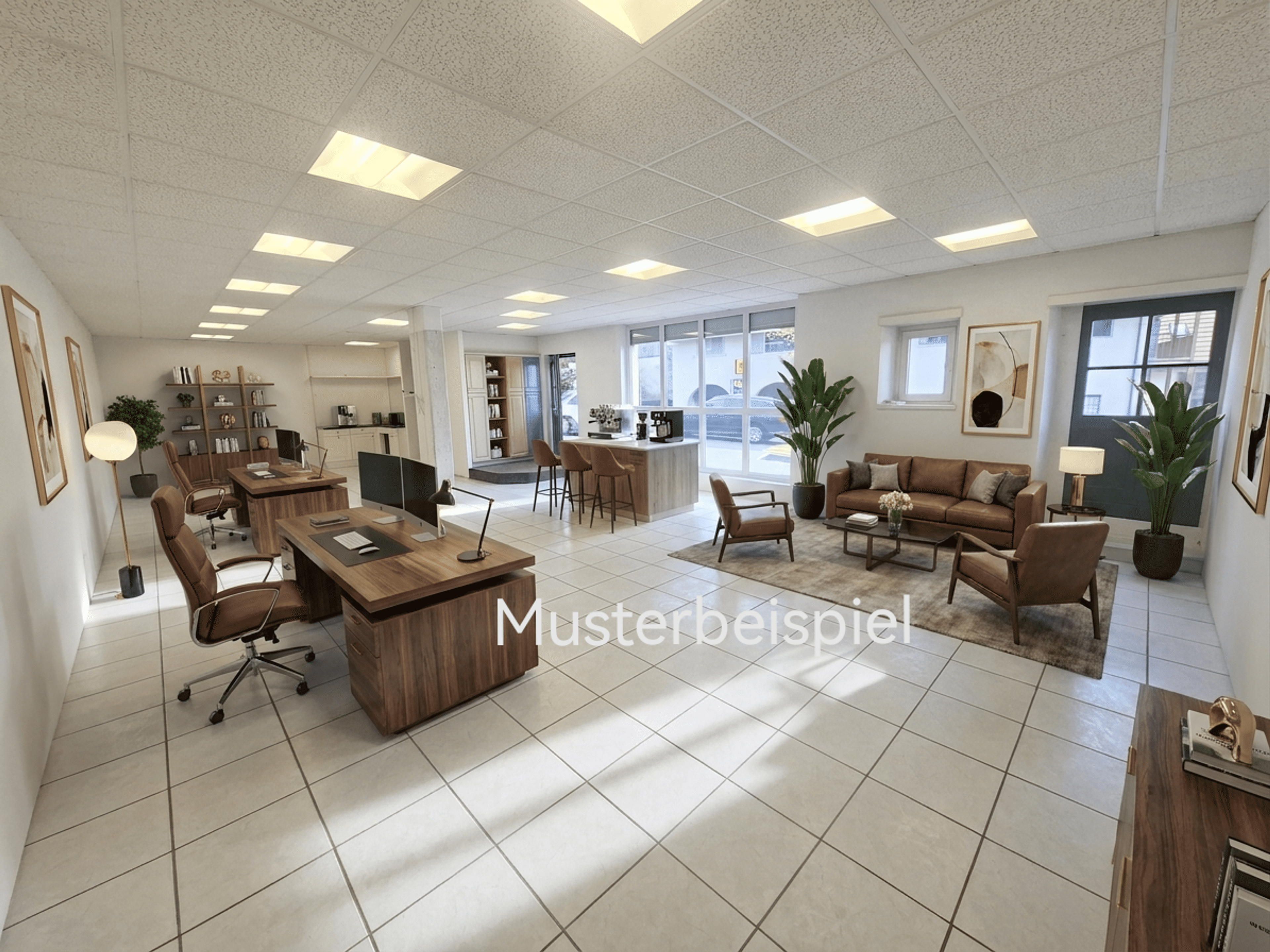 91 m² Gewerbefläche mit Parkplatz in Nuglar mieten - Bild 1