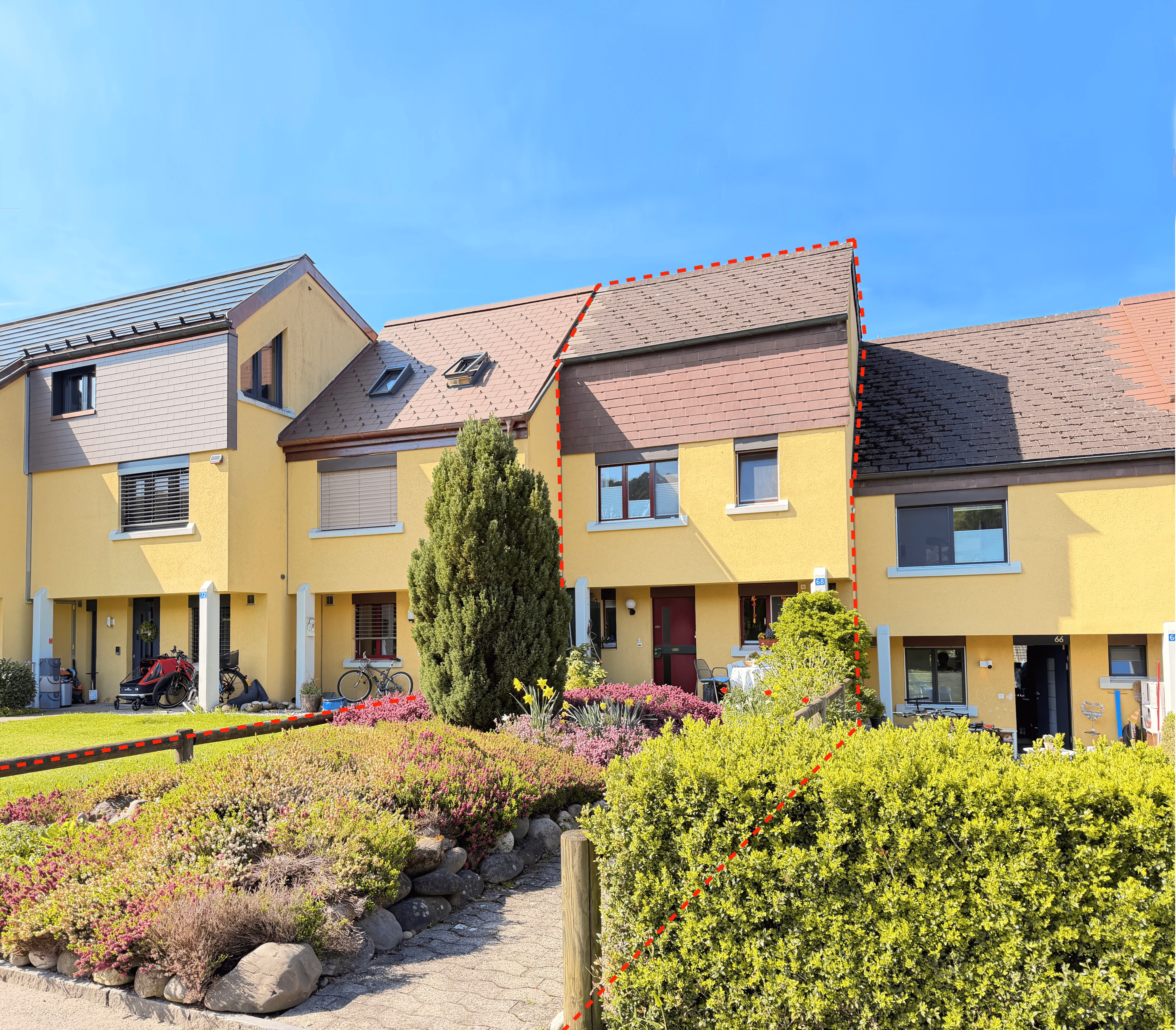 5.5-Zi.-Reihenmittelhaus mit sonnigem Garten in Neftenbach - Bild 1