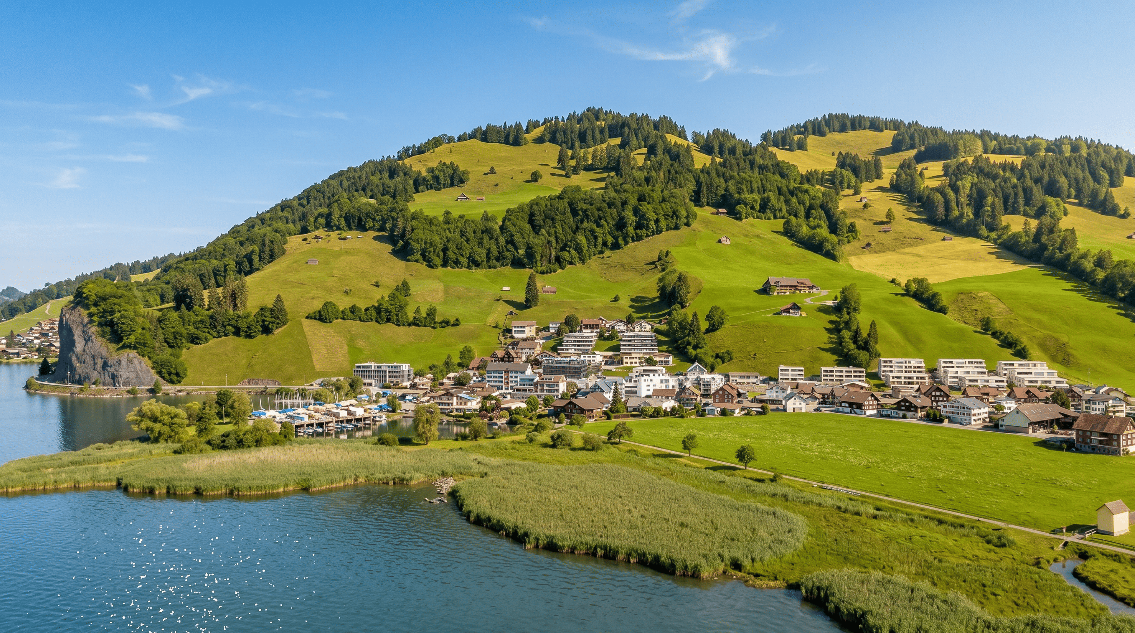 5.5-Zimmer-Gartenwohnung mit Seeblick in Euthal - kaufen - 2