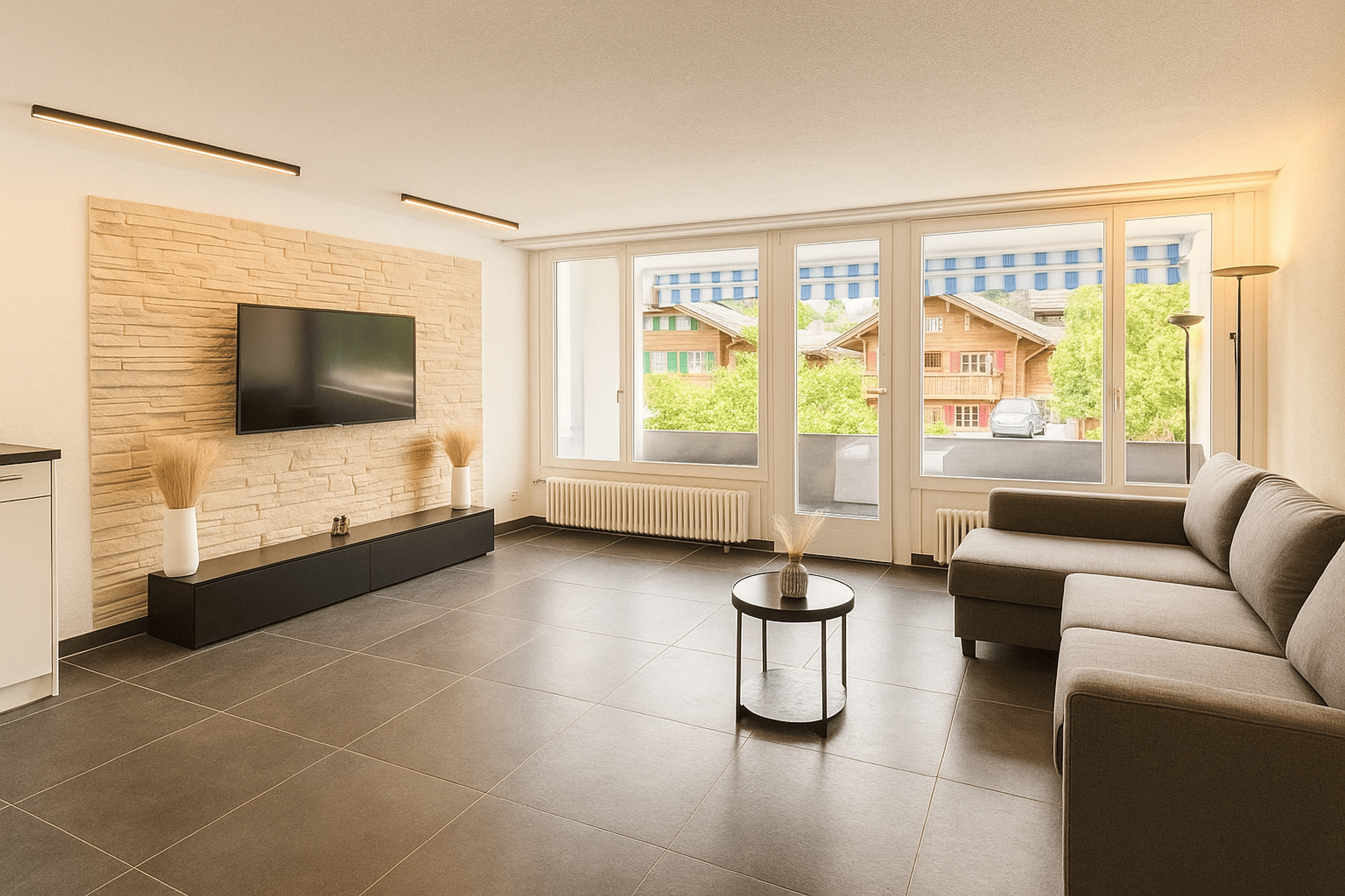 4.5-Zi.-Airbnb-Wohnung mit Balkon in Interlaken kaufen - Bild 2