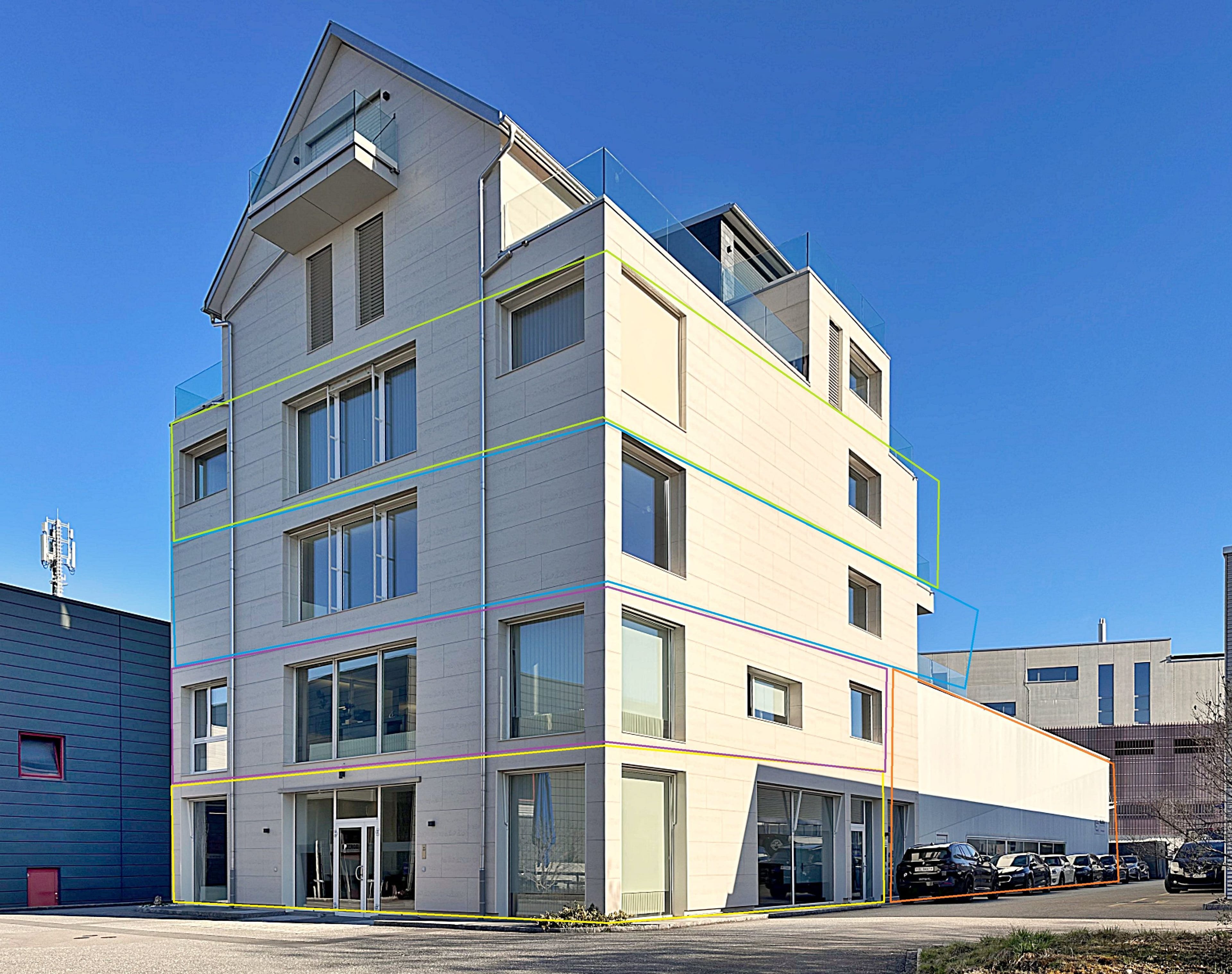 Repräsentative Gewerbeflächen 178-788 m² in Bubikon - Bild 2