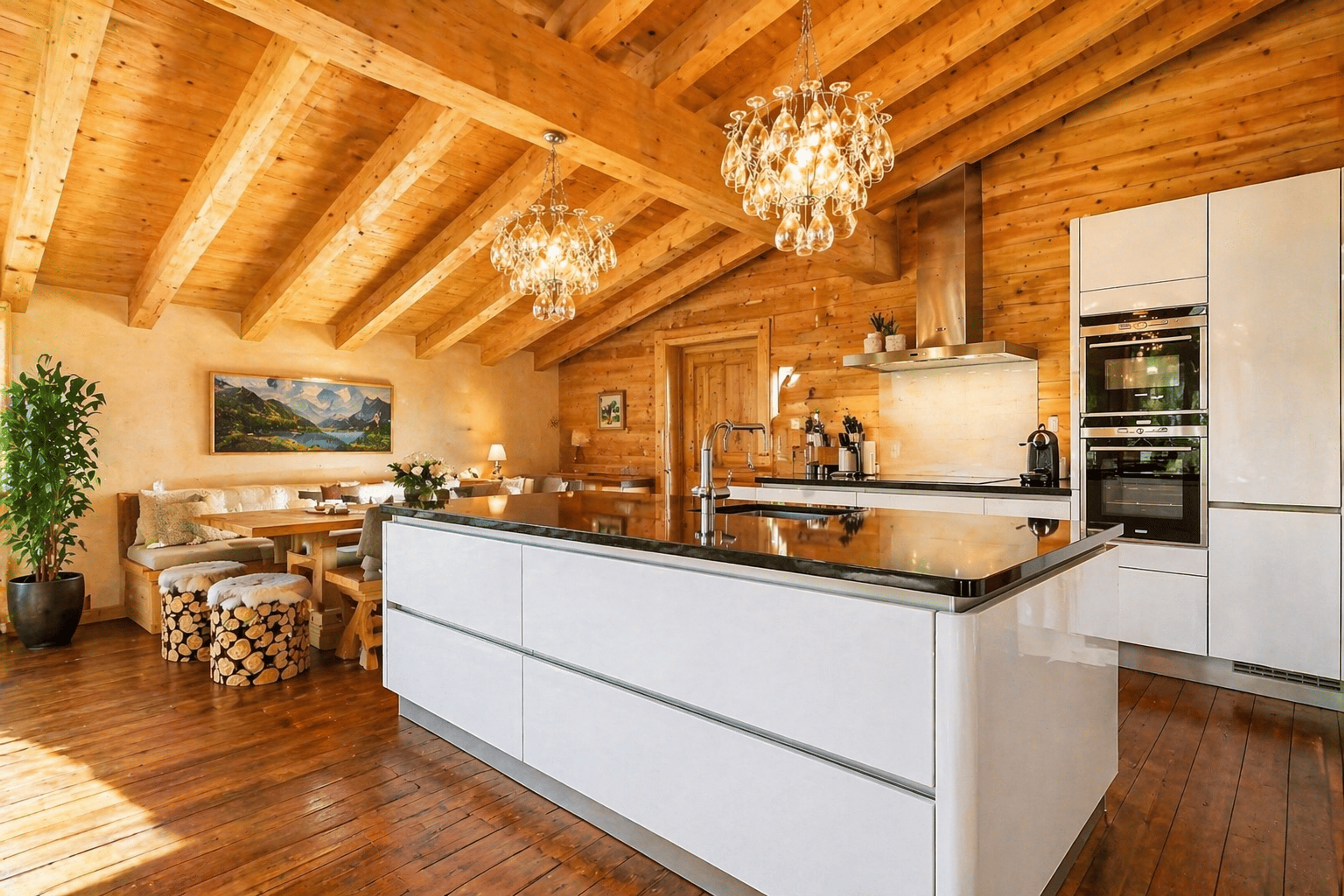 7.5-Zimmer-Chalet mit Panorama & Terrasse in Gersau kaufen - Bild 2
