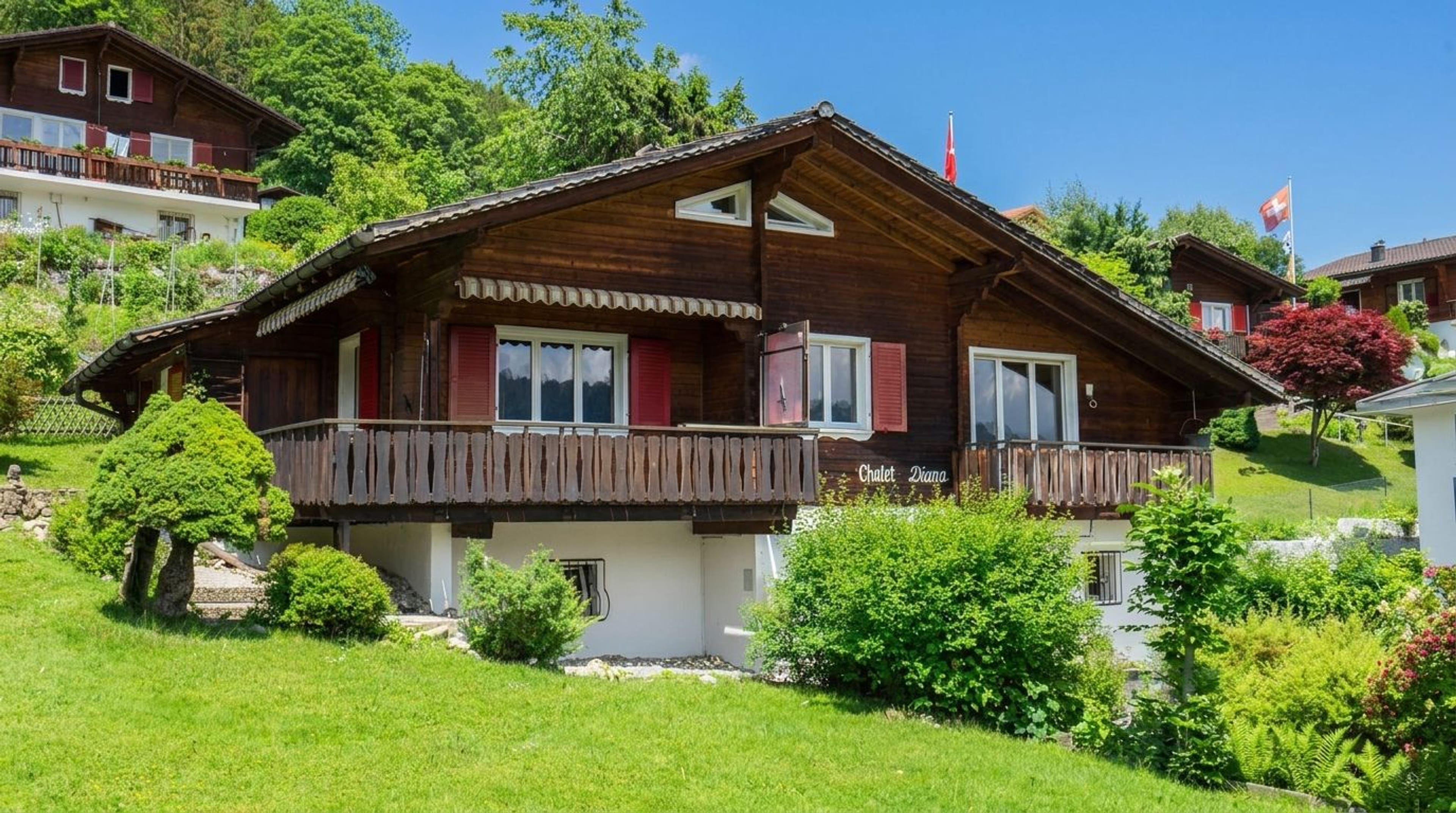 Charmantes Chalet mit See- und Bergsicht - Bild 1