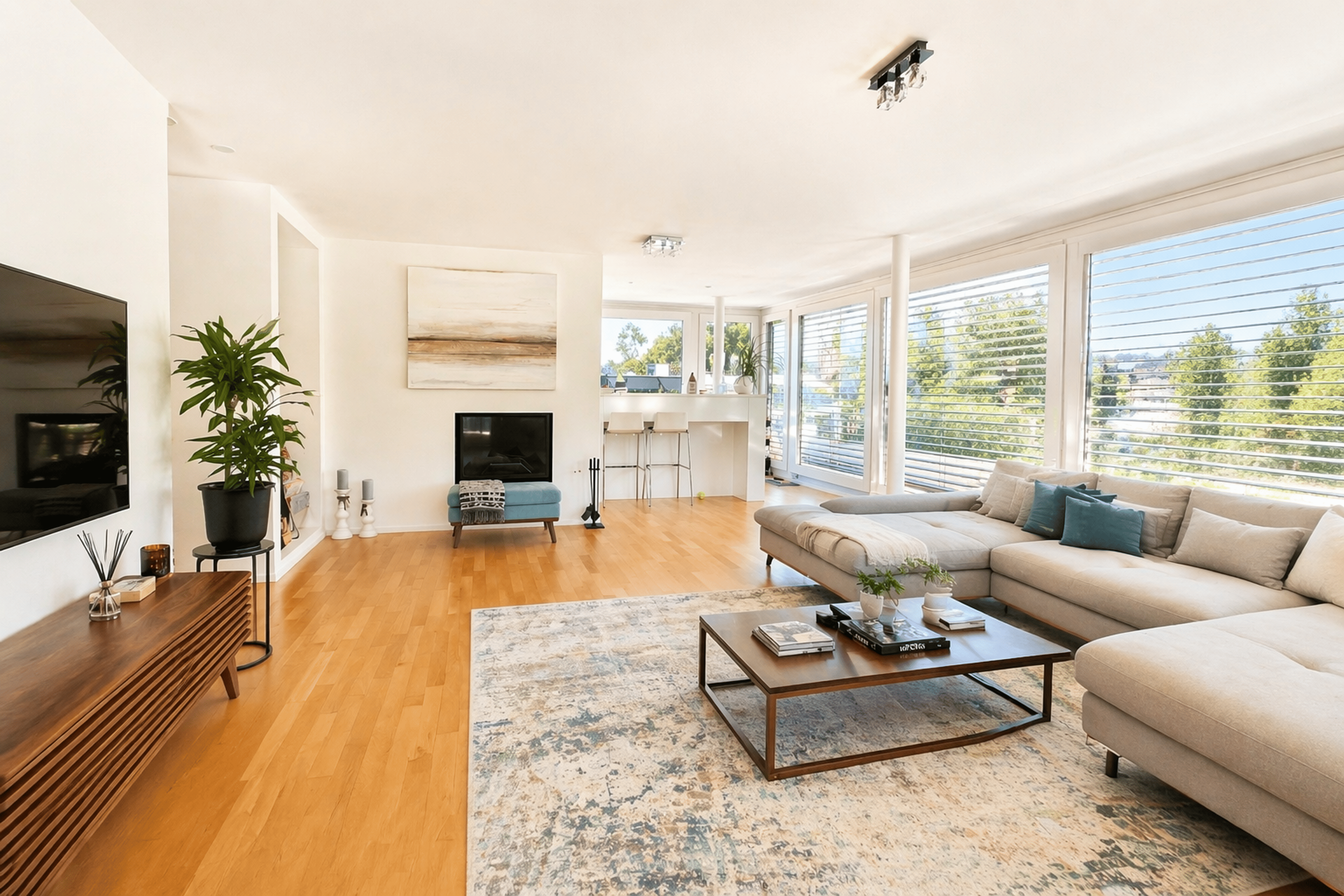 4.5-Zi.-Penthouse mit Seesicht & 150 m² Terrasse, Wädenswil - Bild 3