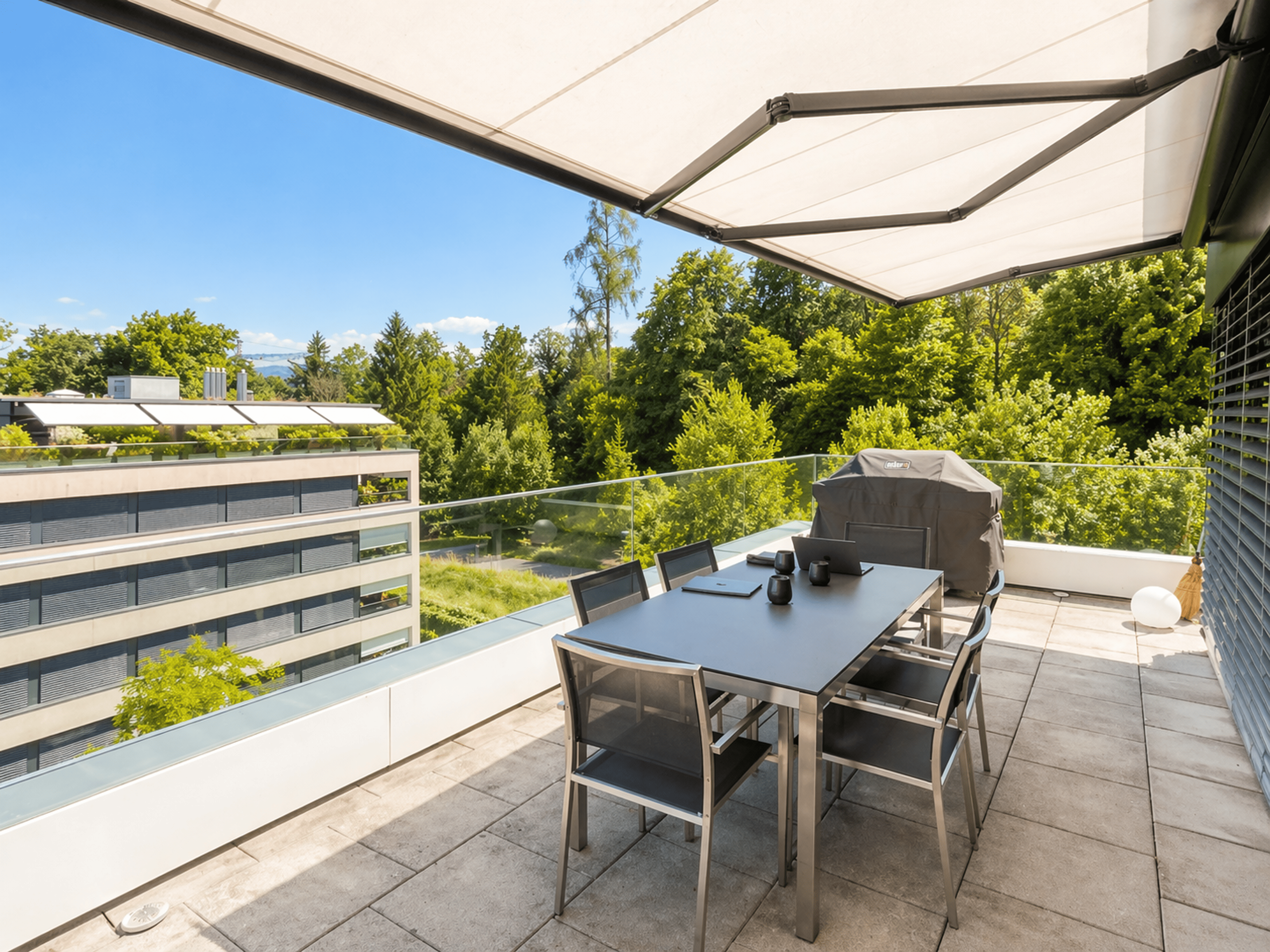 4.5-Zi.-Penthouse mit Seesicht & 150 m² Terrasse, Wädenswil - Bild 11