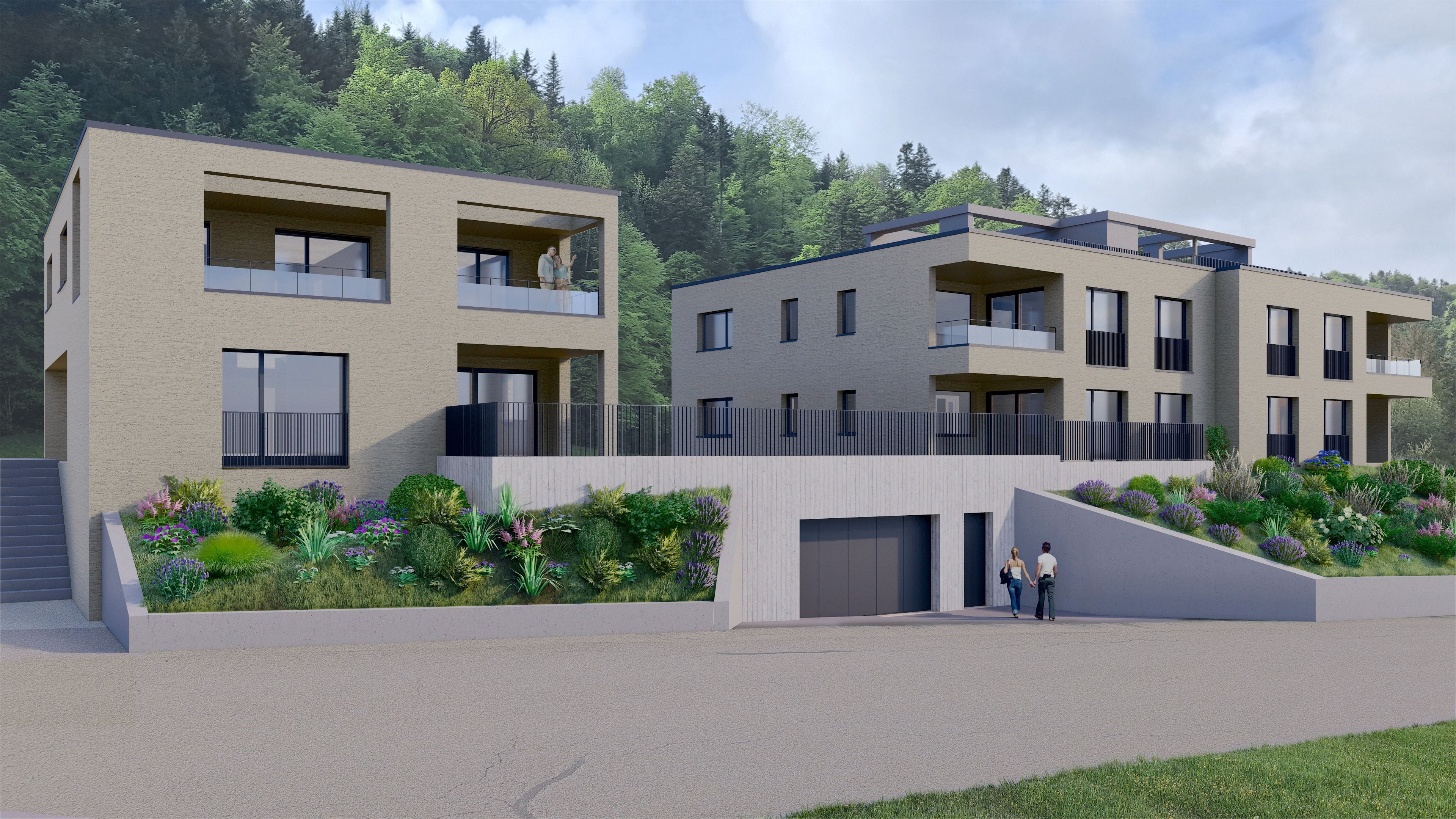 Reserviert / Neues 4.5-Zi. Einfamilienhaus mit Weitblick in Ruswil - Bild 1
