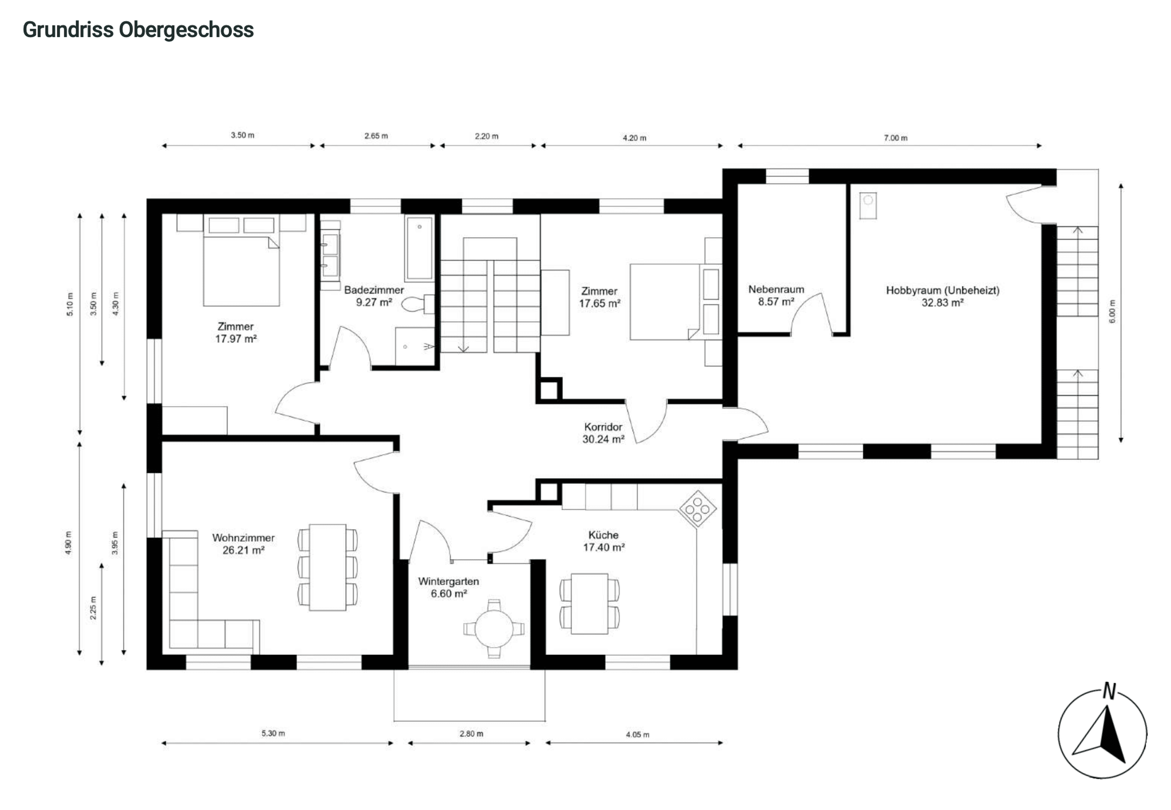 6.5-Zi.-EFH mit separater 1.5-Zi.-Einliegerwohnung | Gartenparadies & Weitsicht - 14