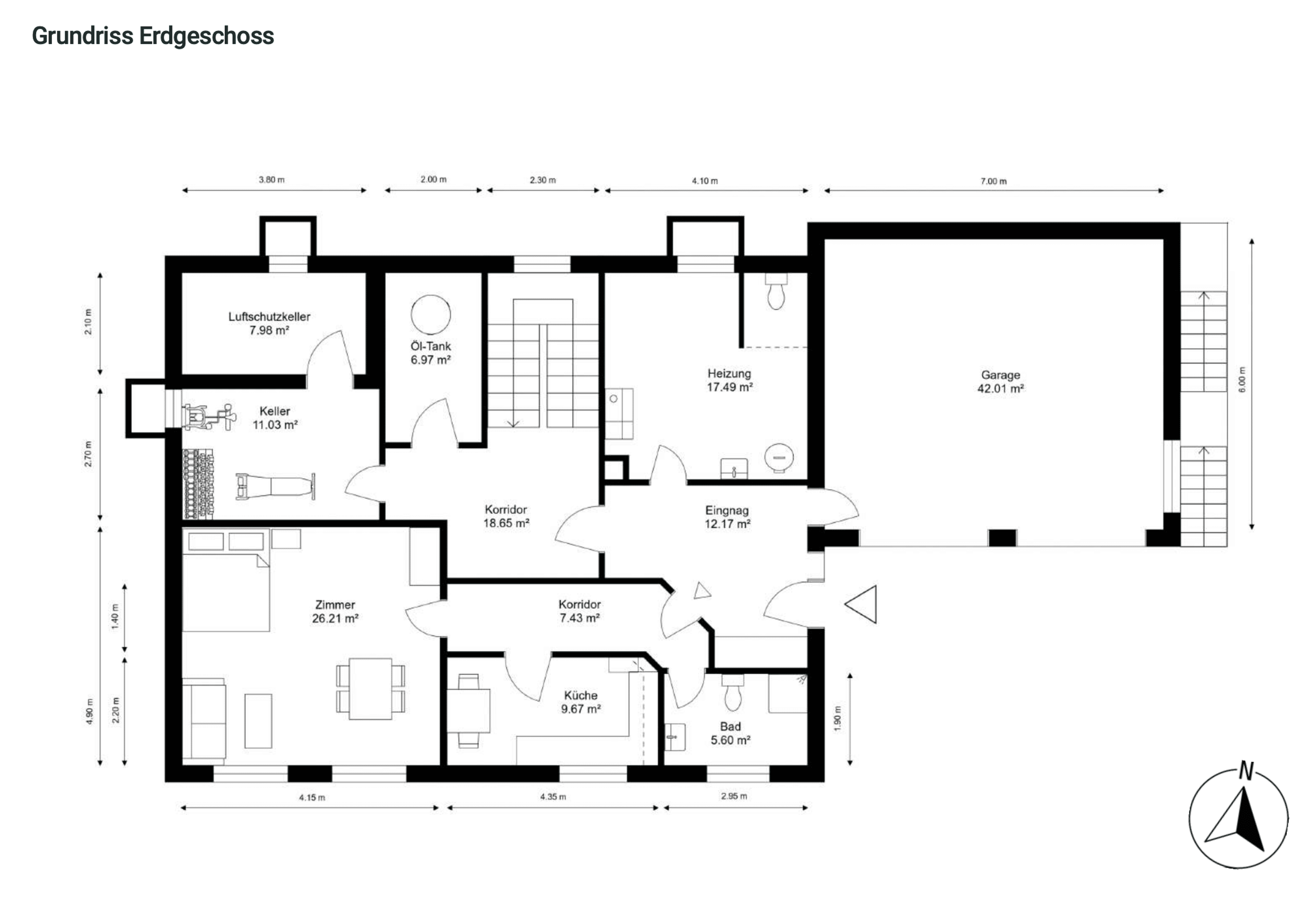 6.5-Zi.-EFH mit separater 1.5-Zi.-Einliegerwohnung | Gartenparadies & Weitsicht - 13