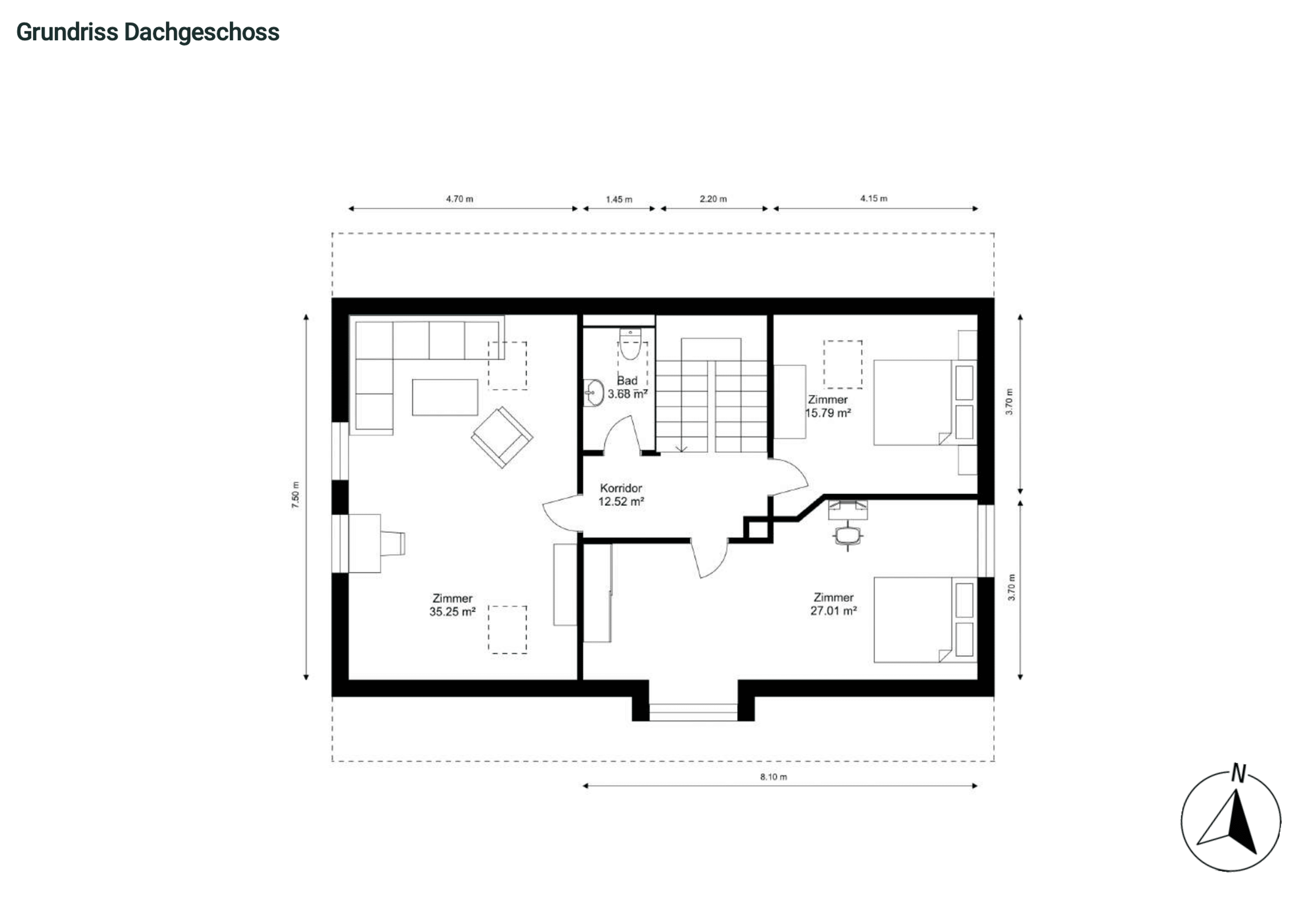 6.5-Zi.-EFH mit separater 1.5-Zi.-Einliegerwohnung | Gartenparadies & Weitsicht - 15