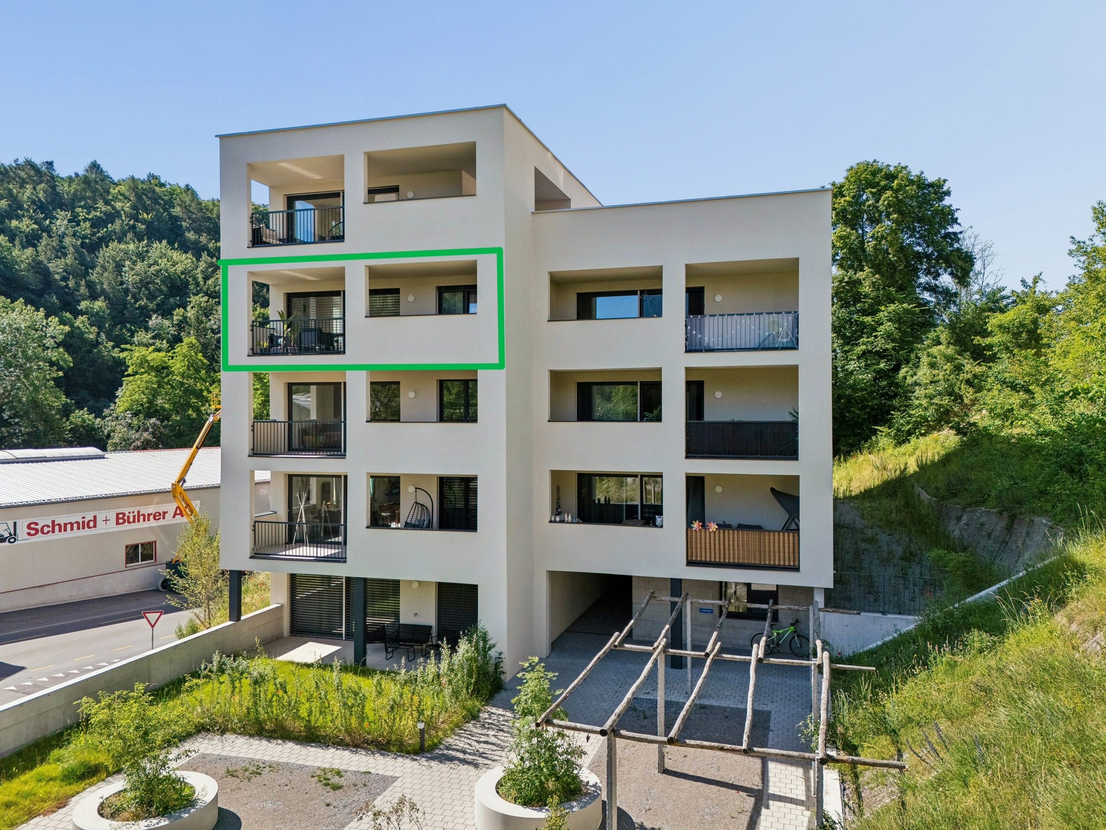 Bezugsbereite 2.5-Zimmer-Neubauwohnung mit Terrasse in Schaffhausen - Bild 2