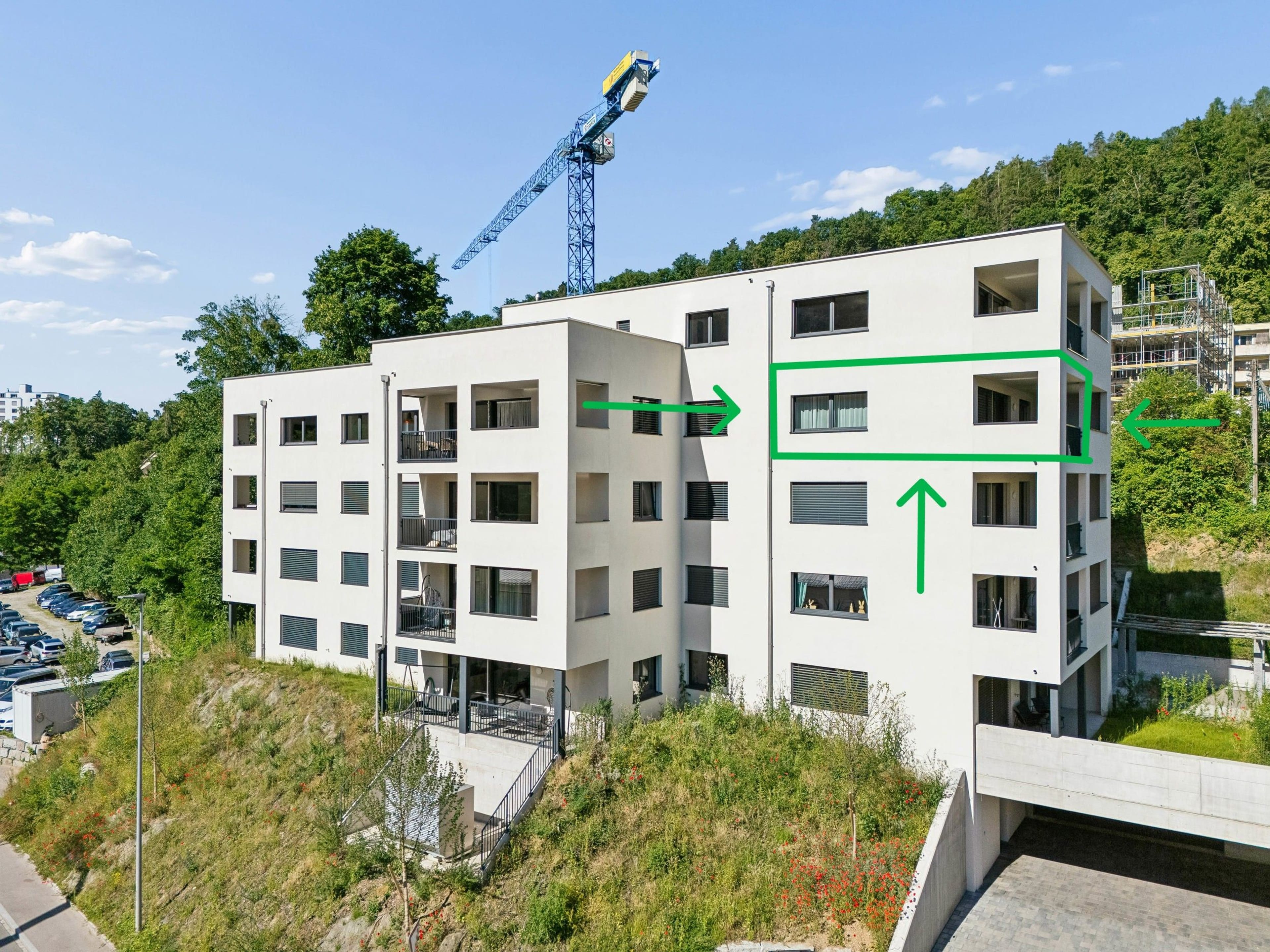 Bezugsbereite 2.5-Zimmer-Neubauwohnung mit Terrasse in Schaffhausen - Bild 3