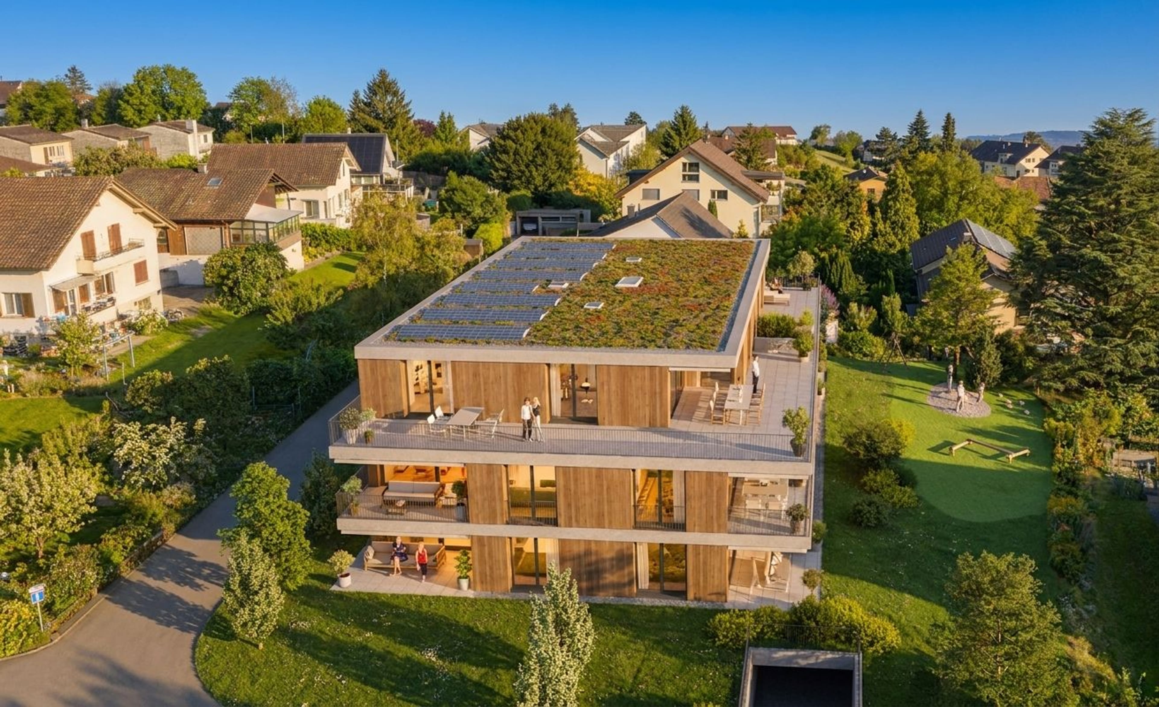 4.5-Zimmer-Wohnung mit Abendsonne in Orpund kaufen - Bild 1