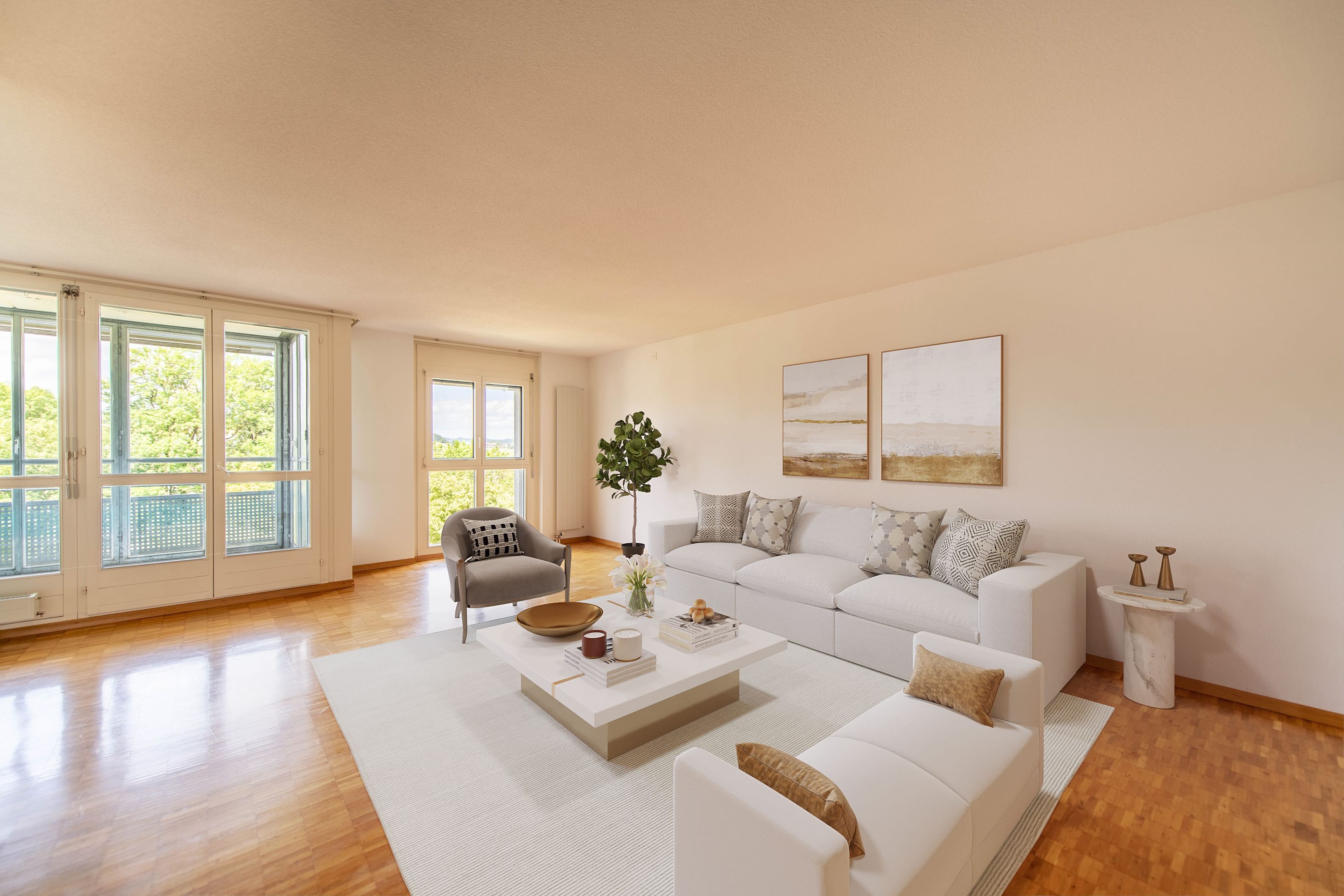 Sicher investieren & schön wohnen - 3.5 Zimmer im Grünen - Bild 3
