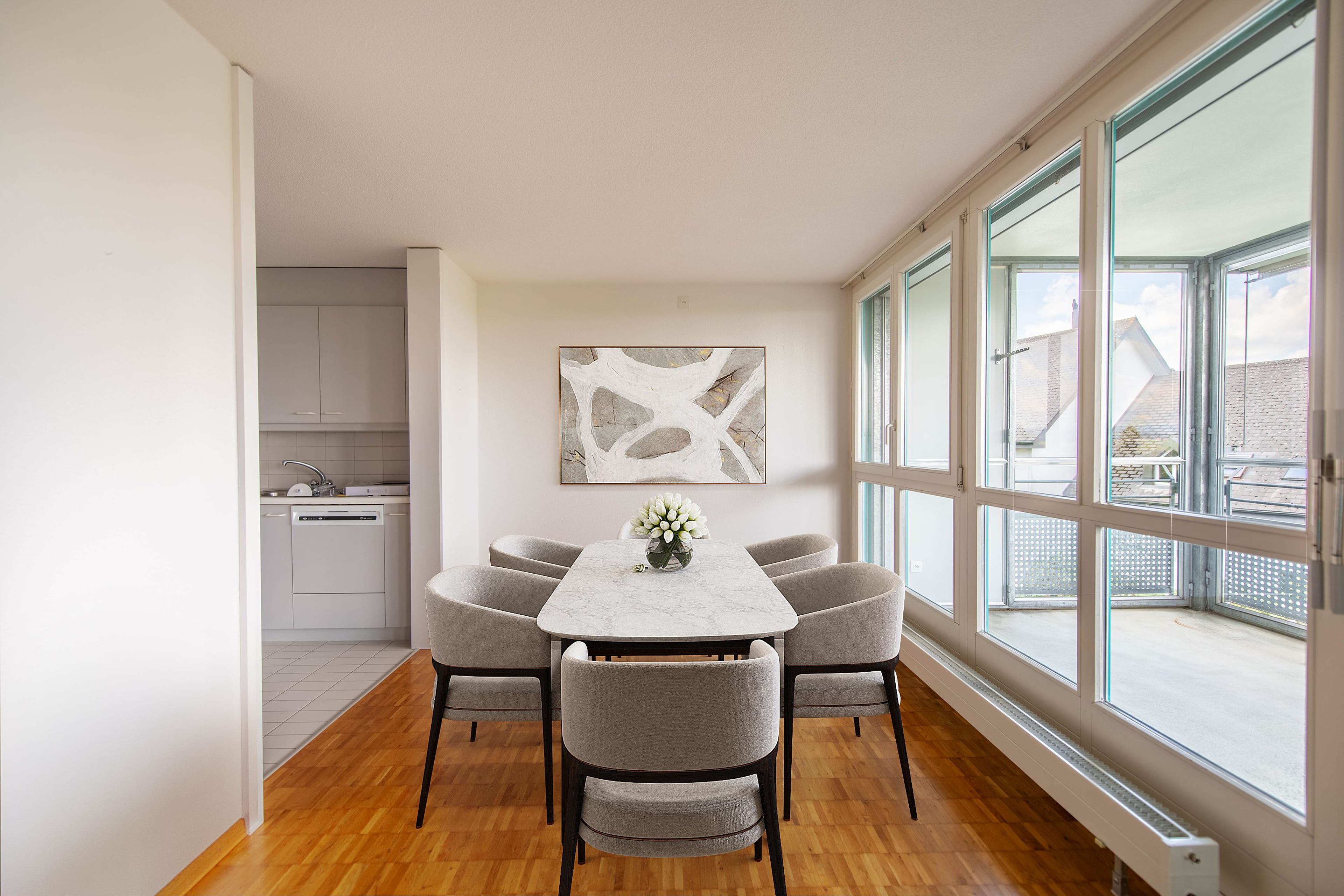 Sicher investieren & schön wohnen - 3.5 Zimmer im Grünen - Bild 5