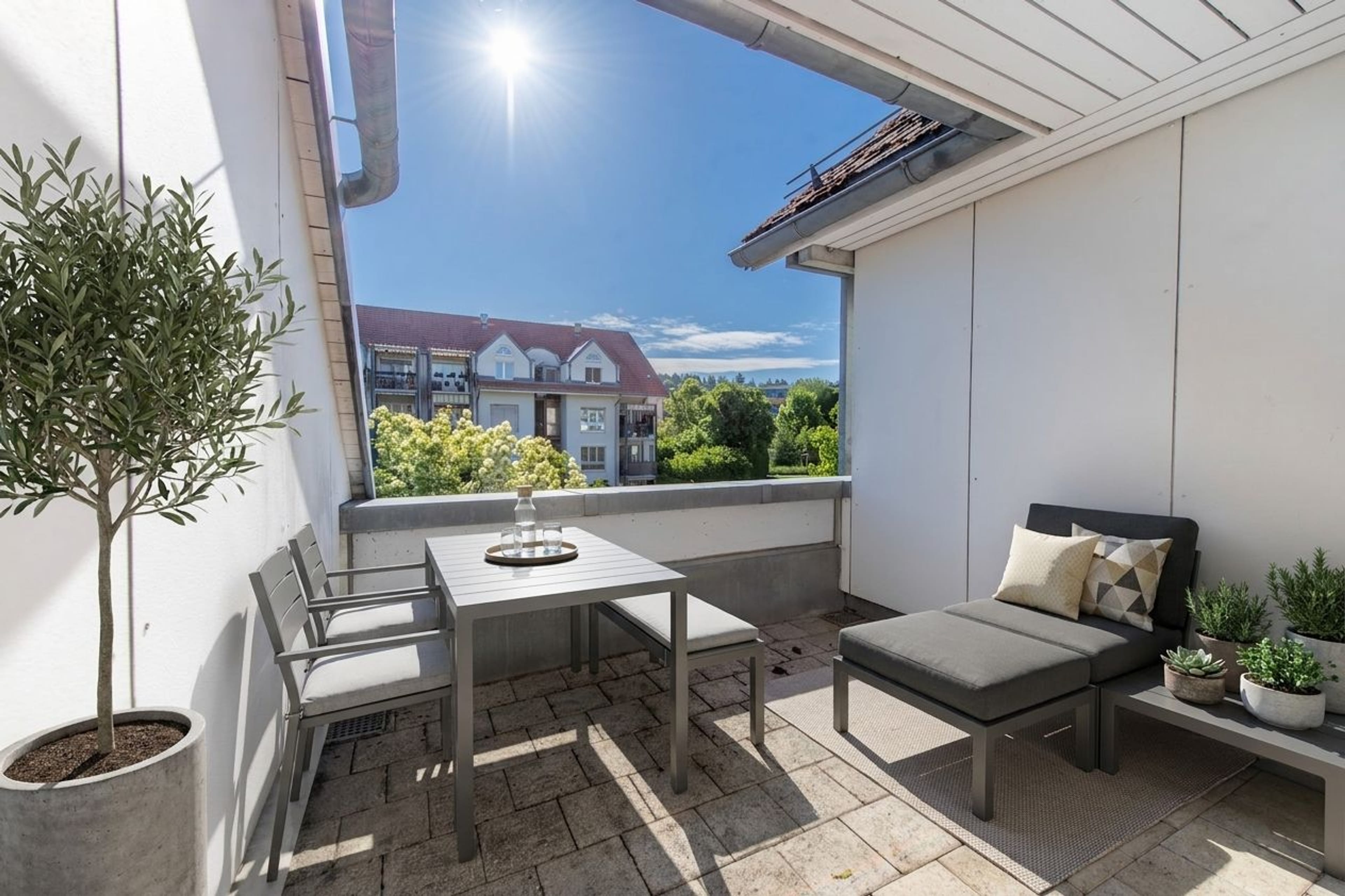 Duplex-Highlight mit Waschturm, Réduit & Cheminée - Bild 1