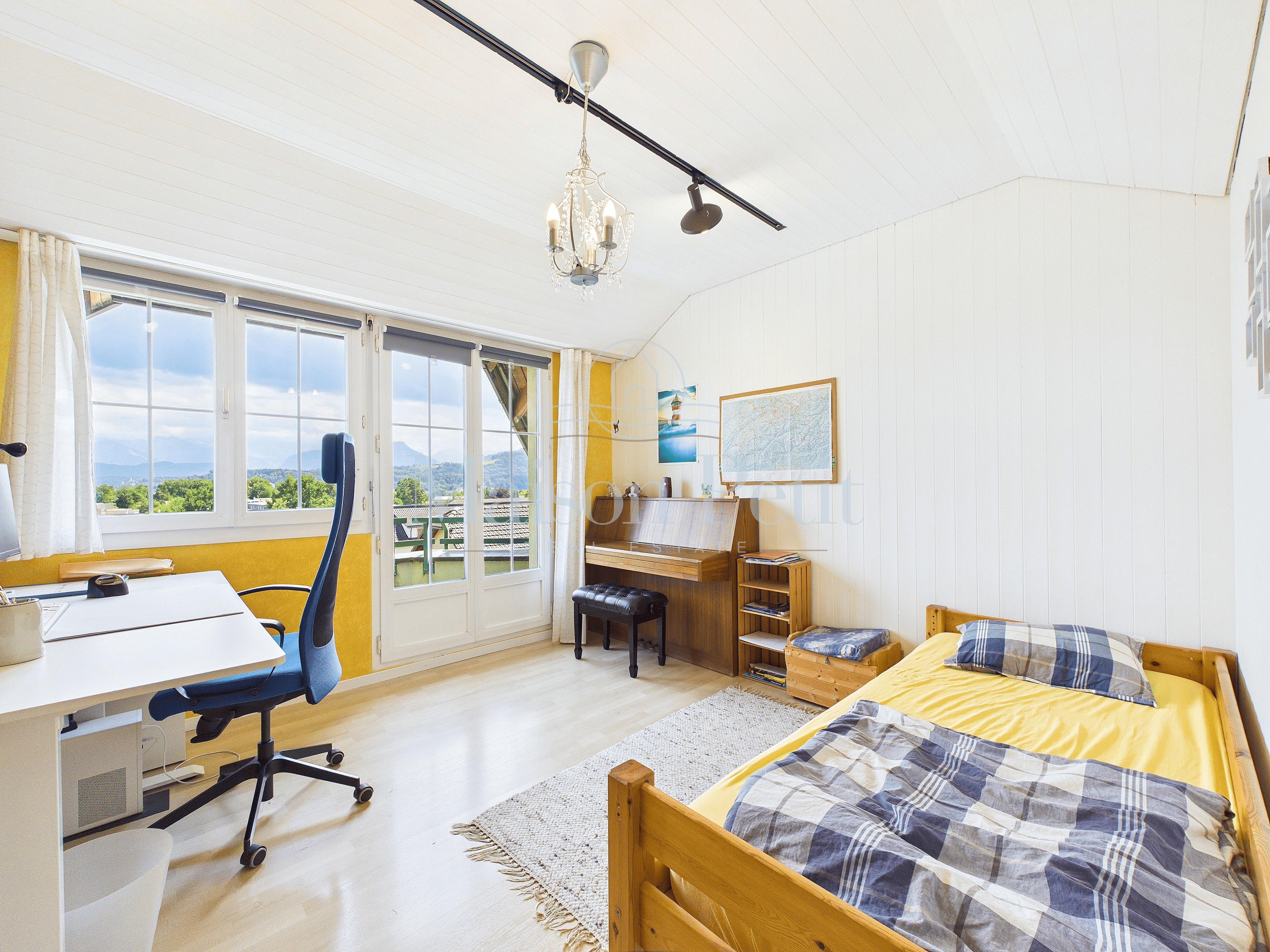 Freistehendes Einfamilienhaus mit Weitblick vom Pilatus bis zur Rigi - 17