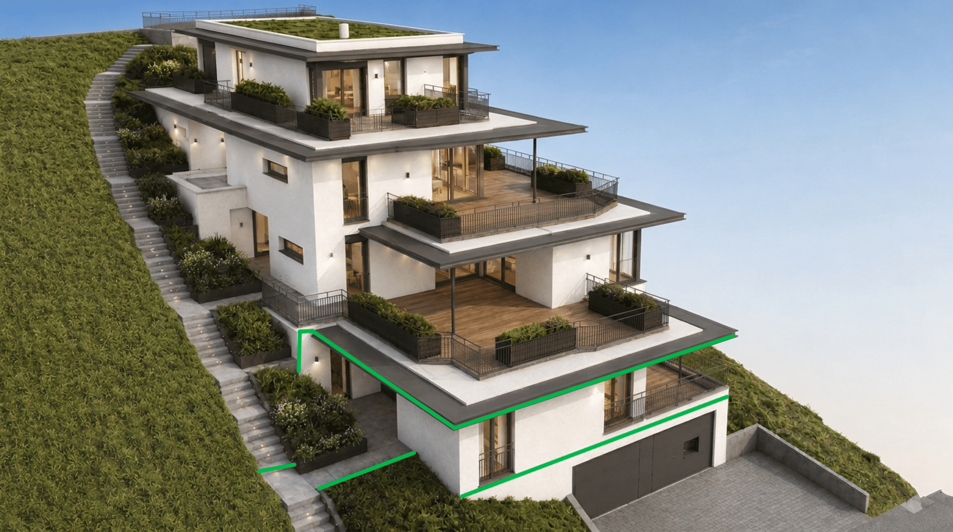 Exklusive 4.5-Zi.-Terrassenwohnung mit Weitsicht in Beringen mieten - Bild 3