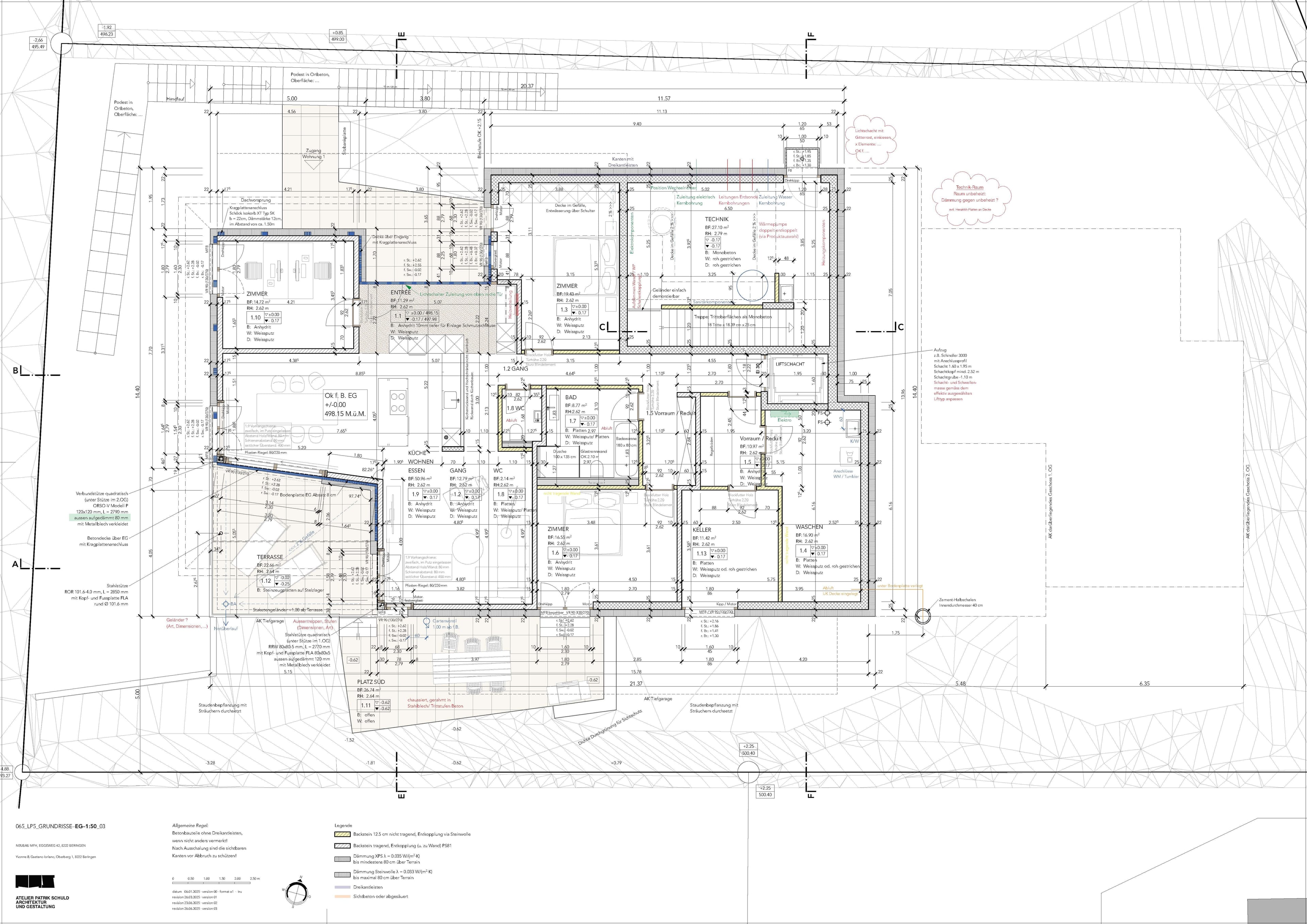 Exklusive 4.5-Zi.-Terrassenwohnung mit Weitsicht in Beringen mieten - 12
