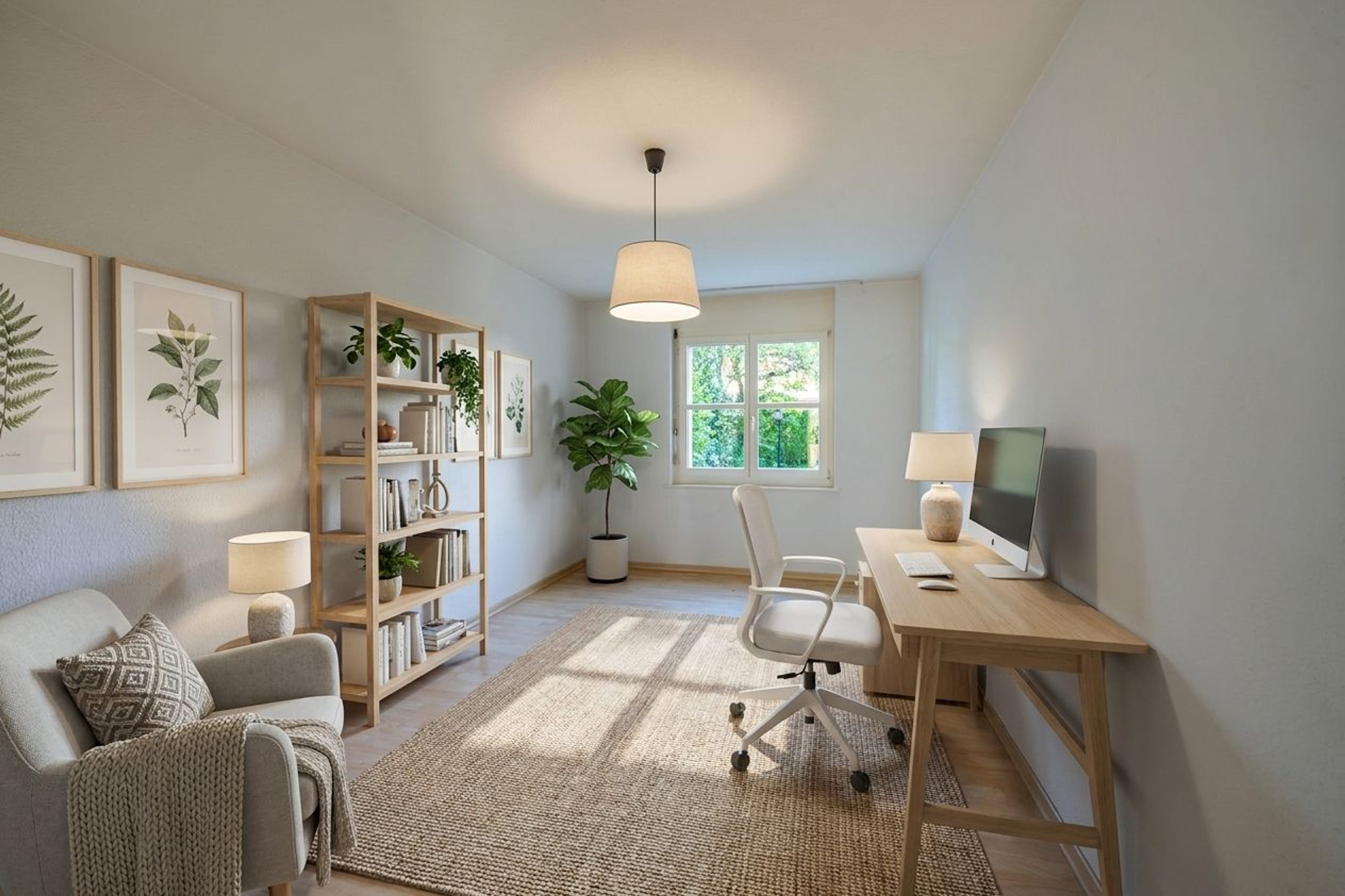 Attraktive Gartenwohnung mit Cheminée und privatem Gartenanteil - Bild 10