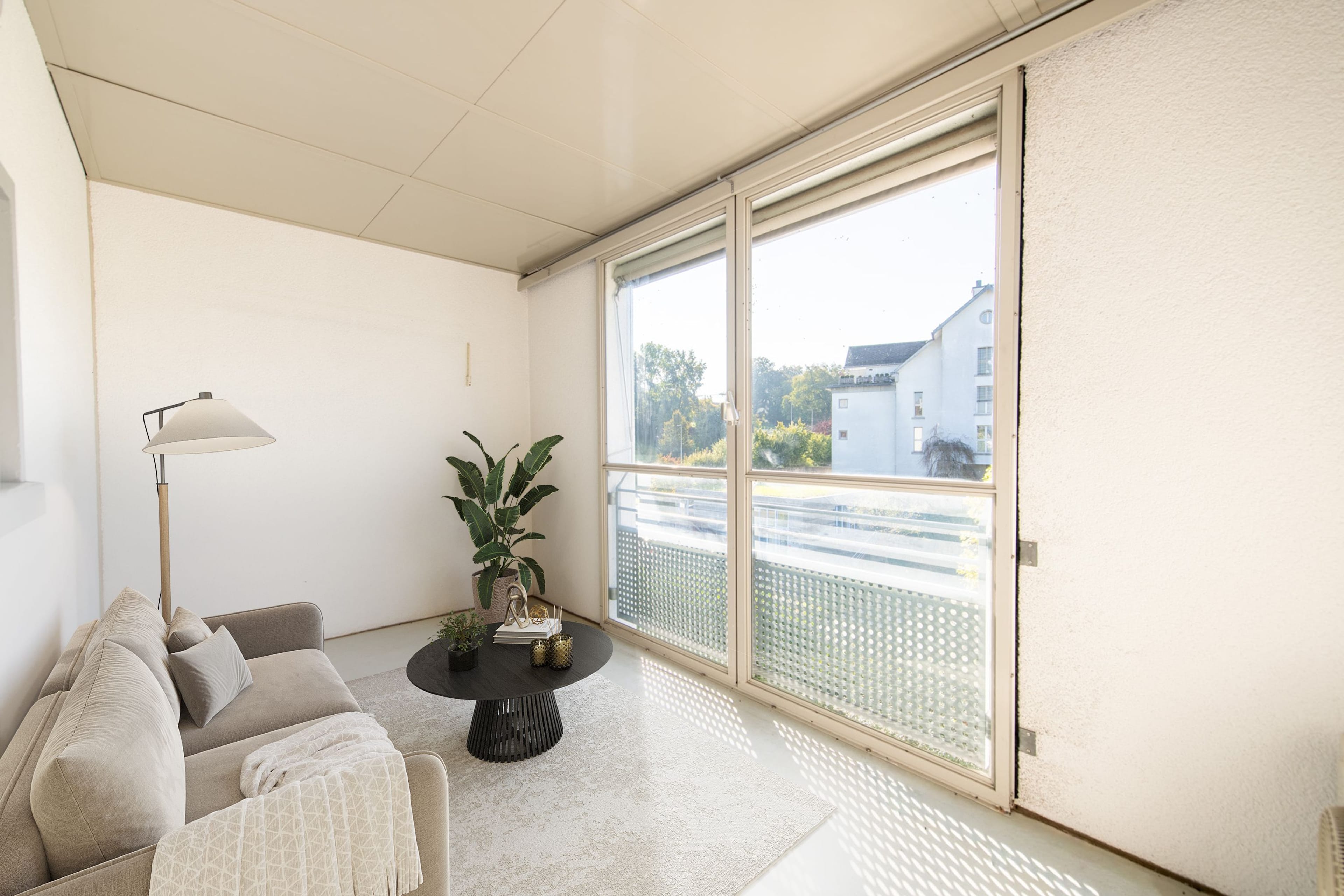 Zentral und ruhig: Helle 3.5-Zimmer-Duplex-Wohnung mit Wintergarten und Balkon - 7