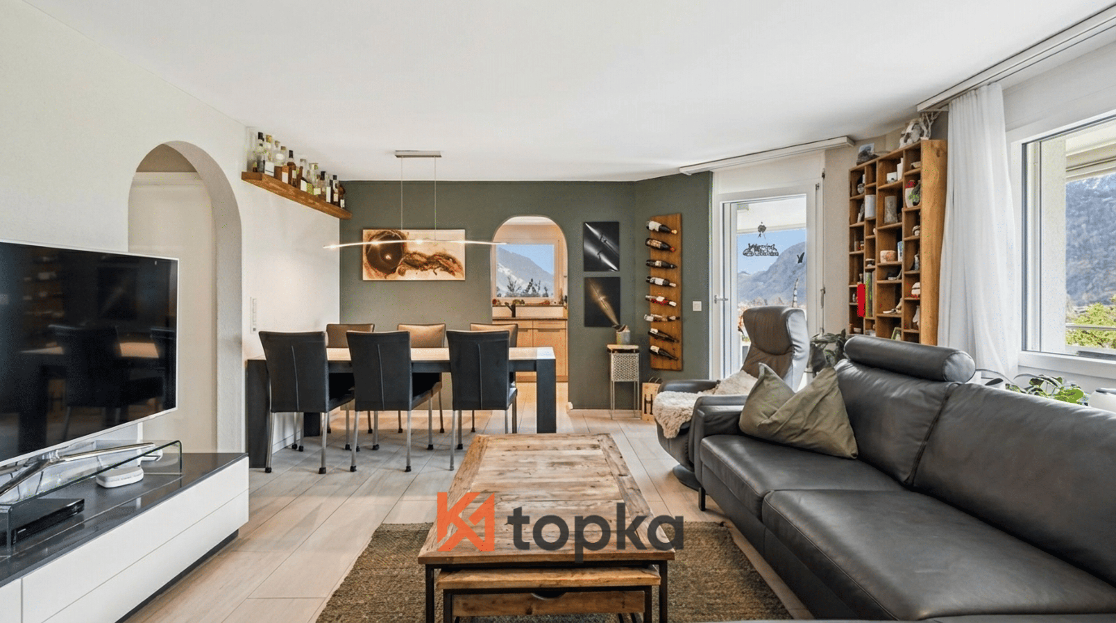4½-Zimmer-Wohnung mit See - und Bergsicht - Bild 2