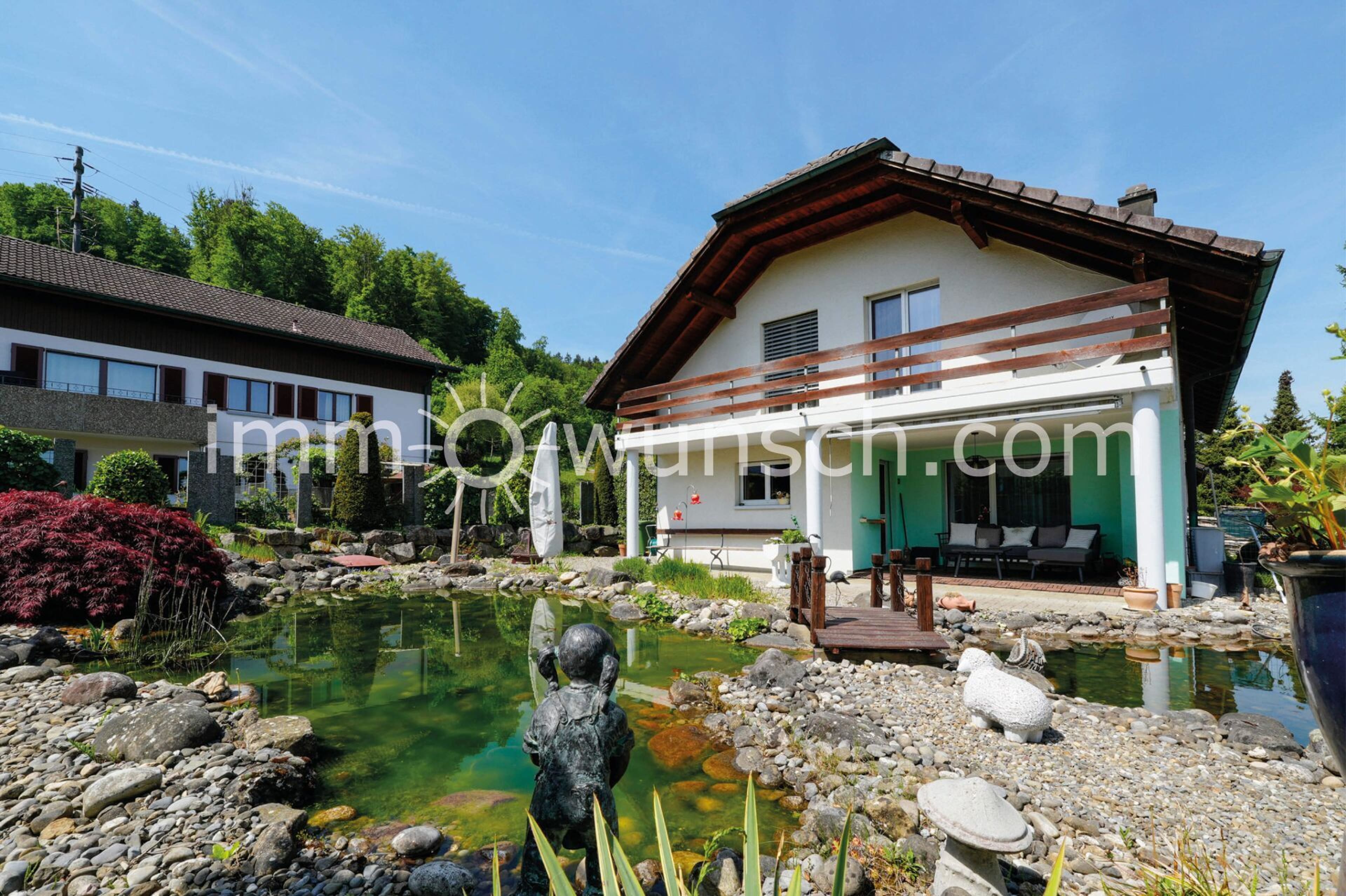 5.5-Zi.-Einfamilienhaus in Pfeffikon LU - Gartenparadies - Bild 1