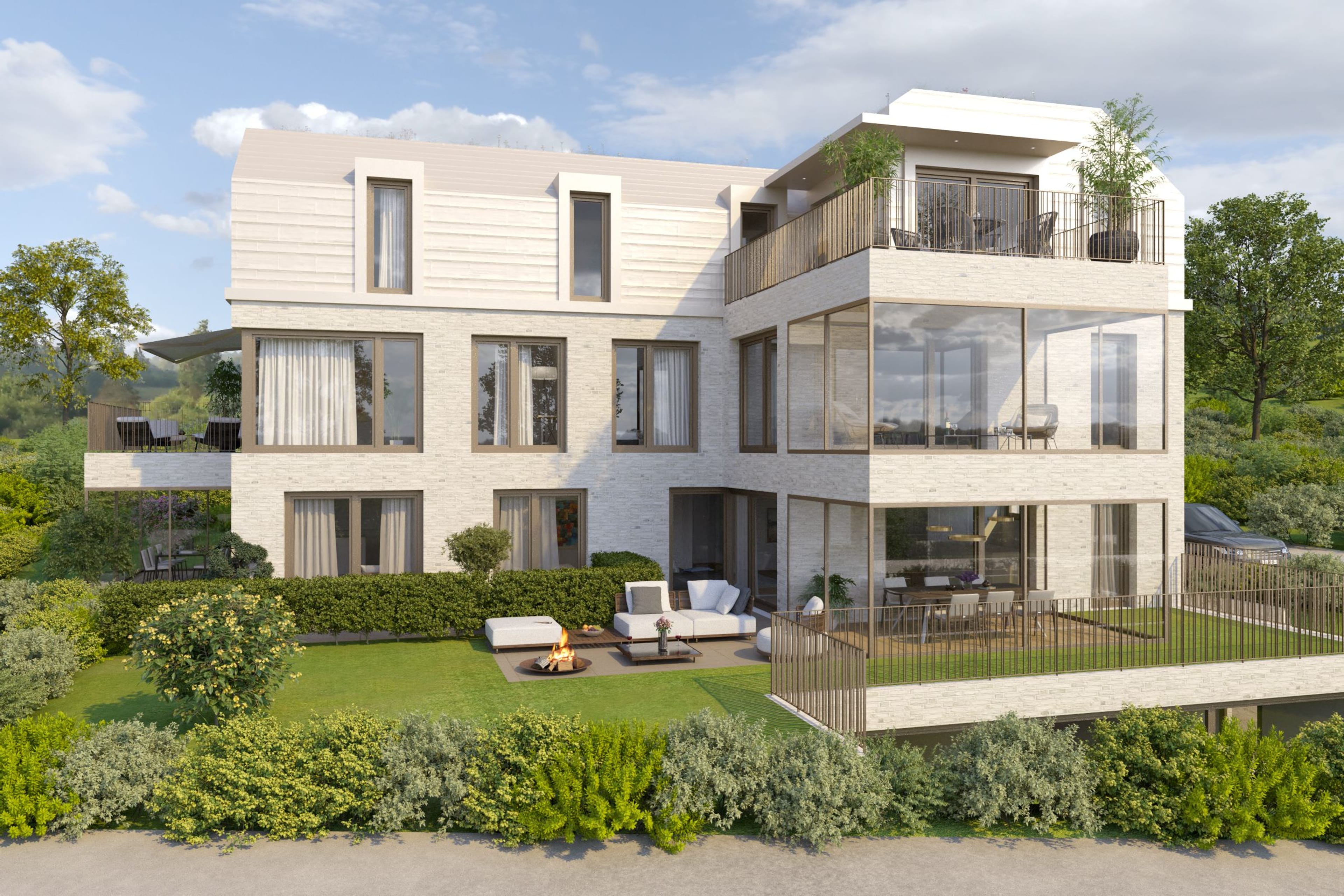 Exklusive 3.5-Zimmer-Attikawohnung mit Dachterrasse, Biel-Benken - 4