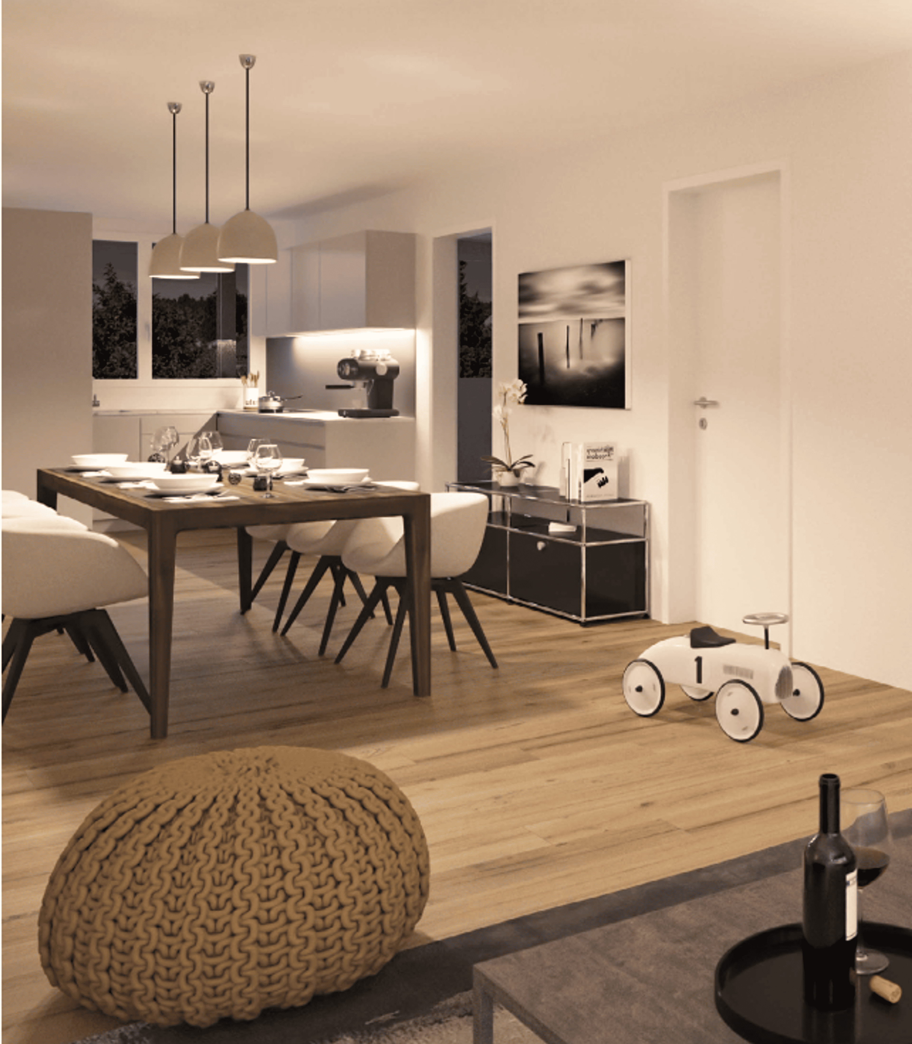 3.5-Zimmer-Neubau mit 20 m² Balkon, ruhig & sonnig - Bild 9