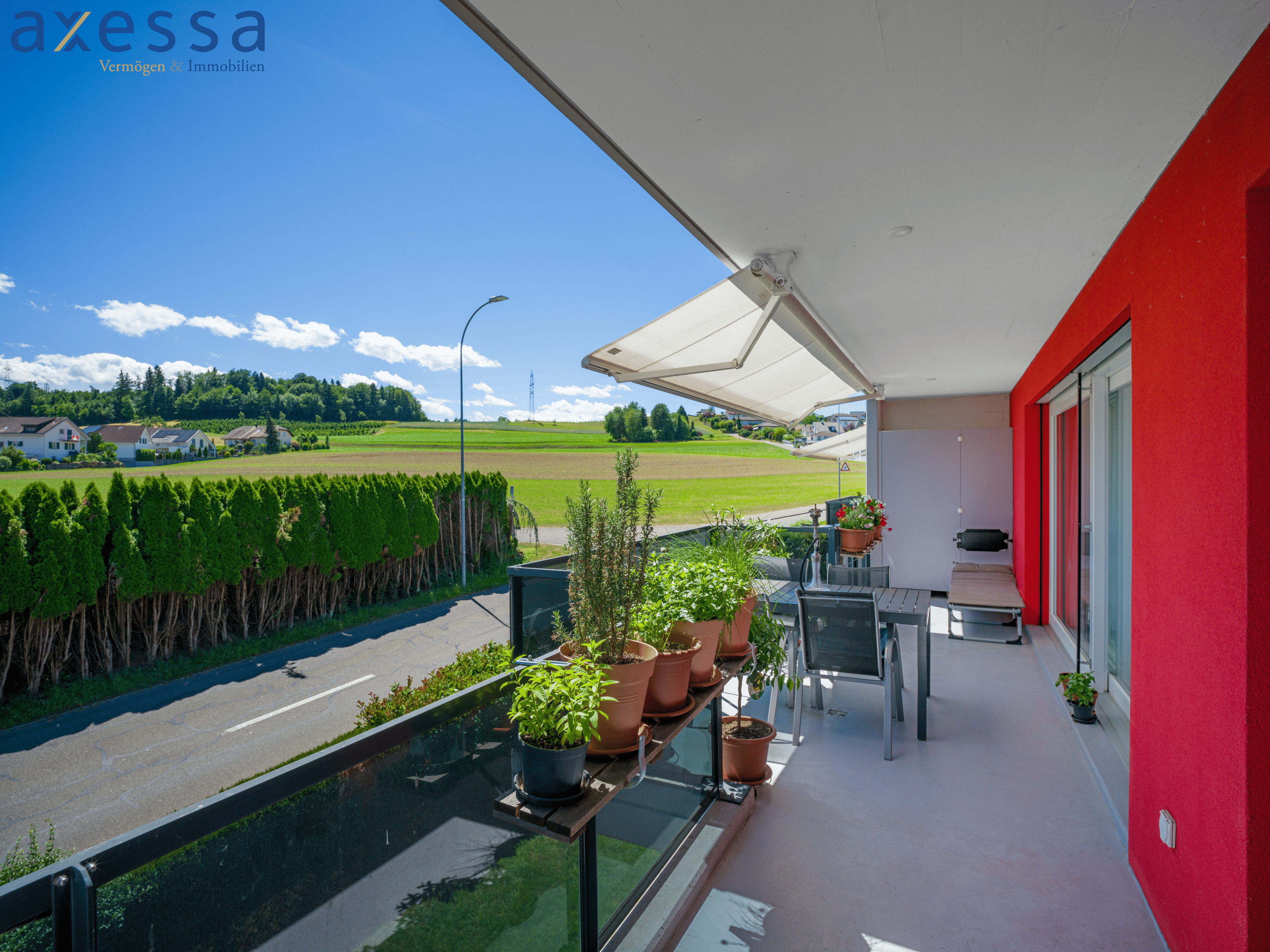 Sonnige 3.5 Zimmerwohnung im Obergeschoss mit Südbalkon in Fischbach-Göslikon - 12