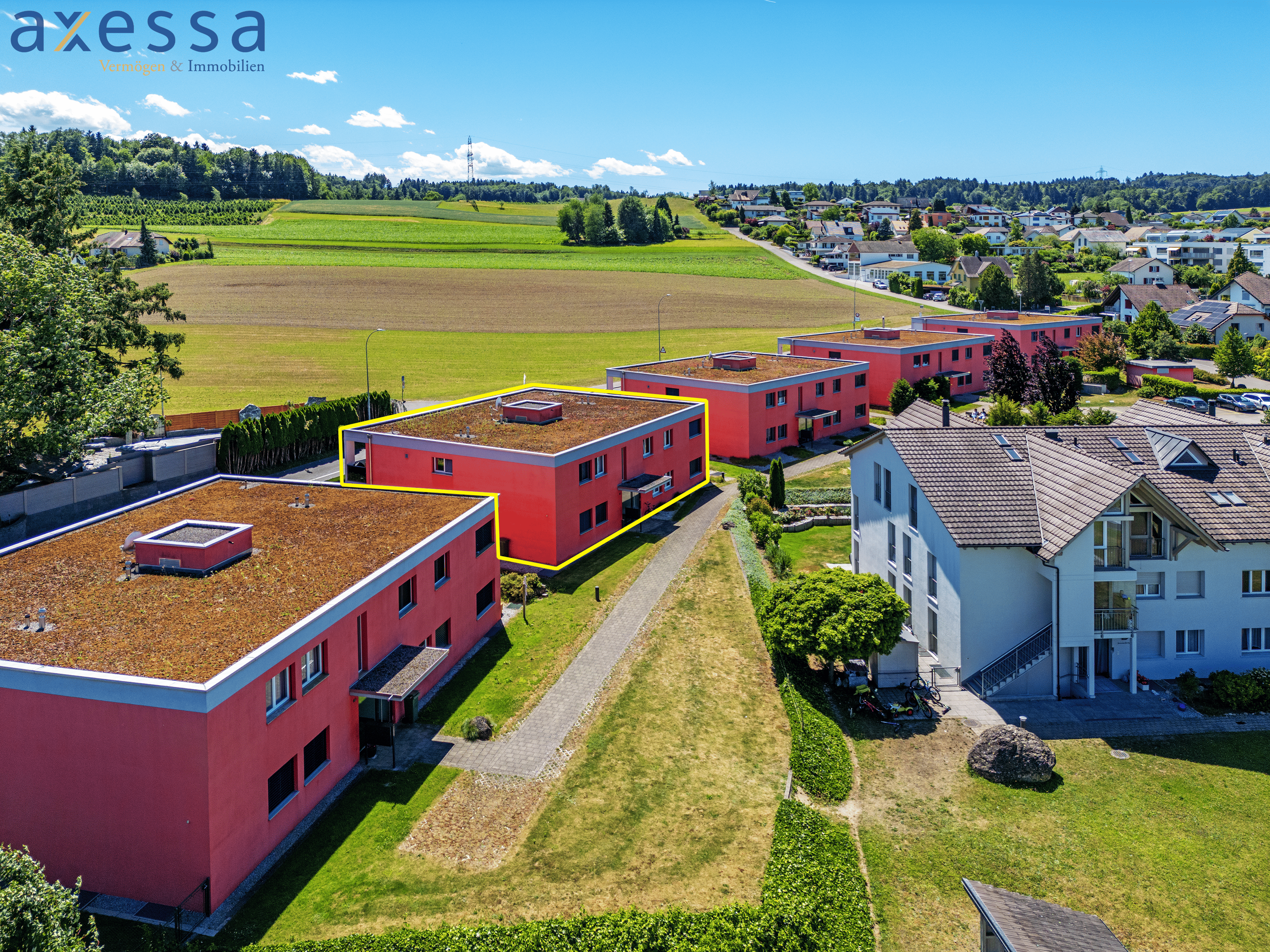 Sonnige 3.5 Zimmerwohnung im Obergeschoss mit Südbalkon in Fischbach-Göslikon - 6