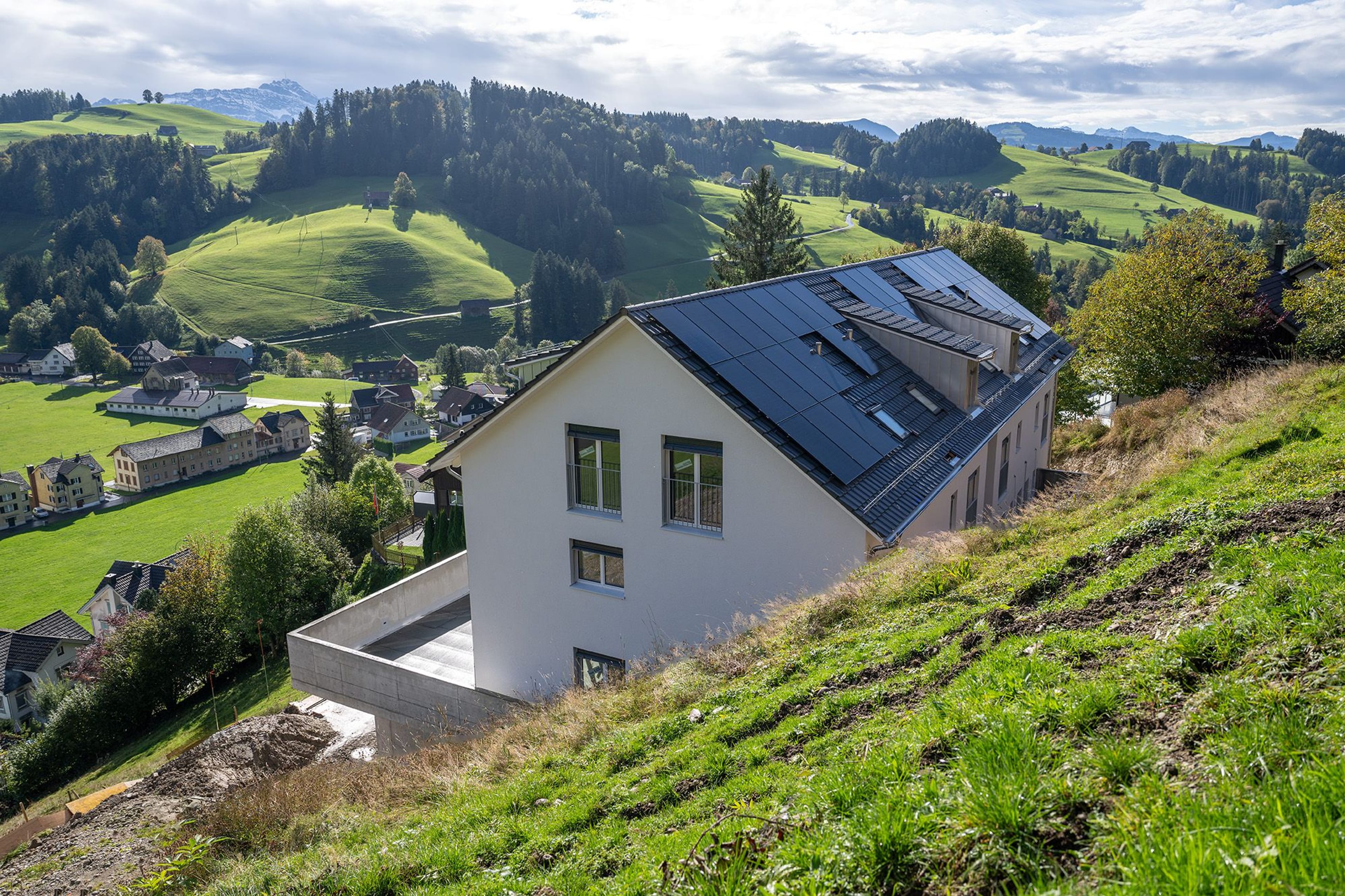 6.5-Zi. Reihenendhaus mit Säntisblick in Dicken - 26