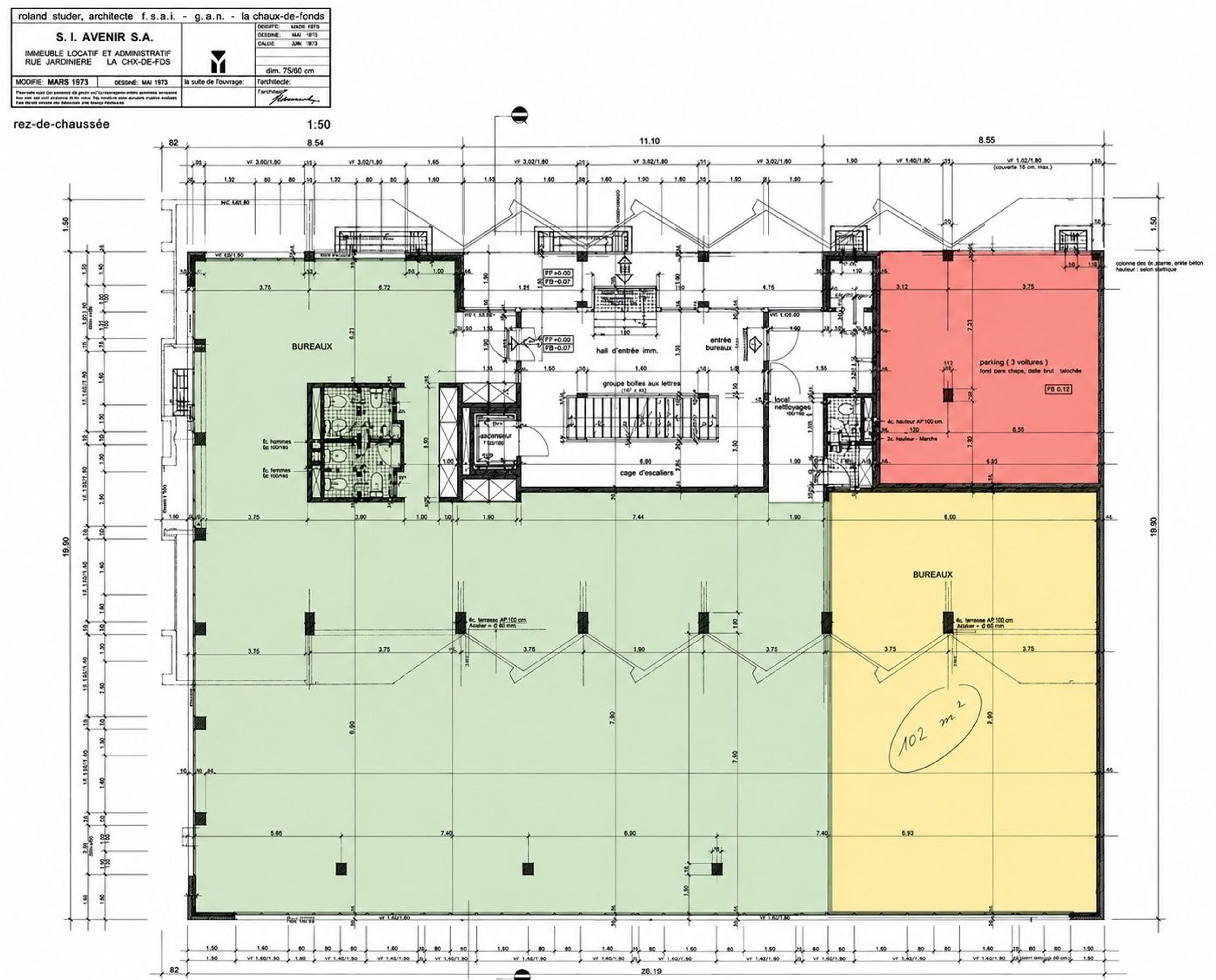 Bureaux/locaux 102-402 m², haute visibilité - La Chaux-de-Fonds - 3