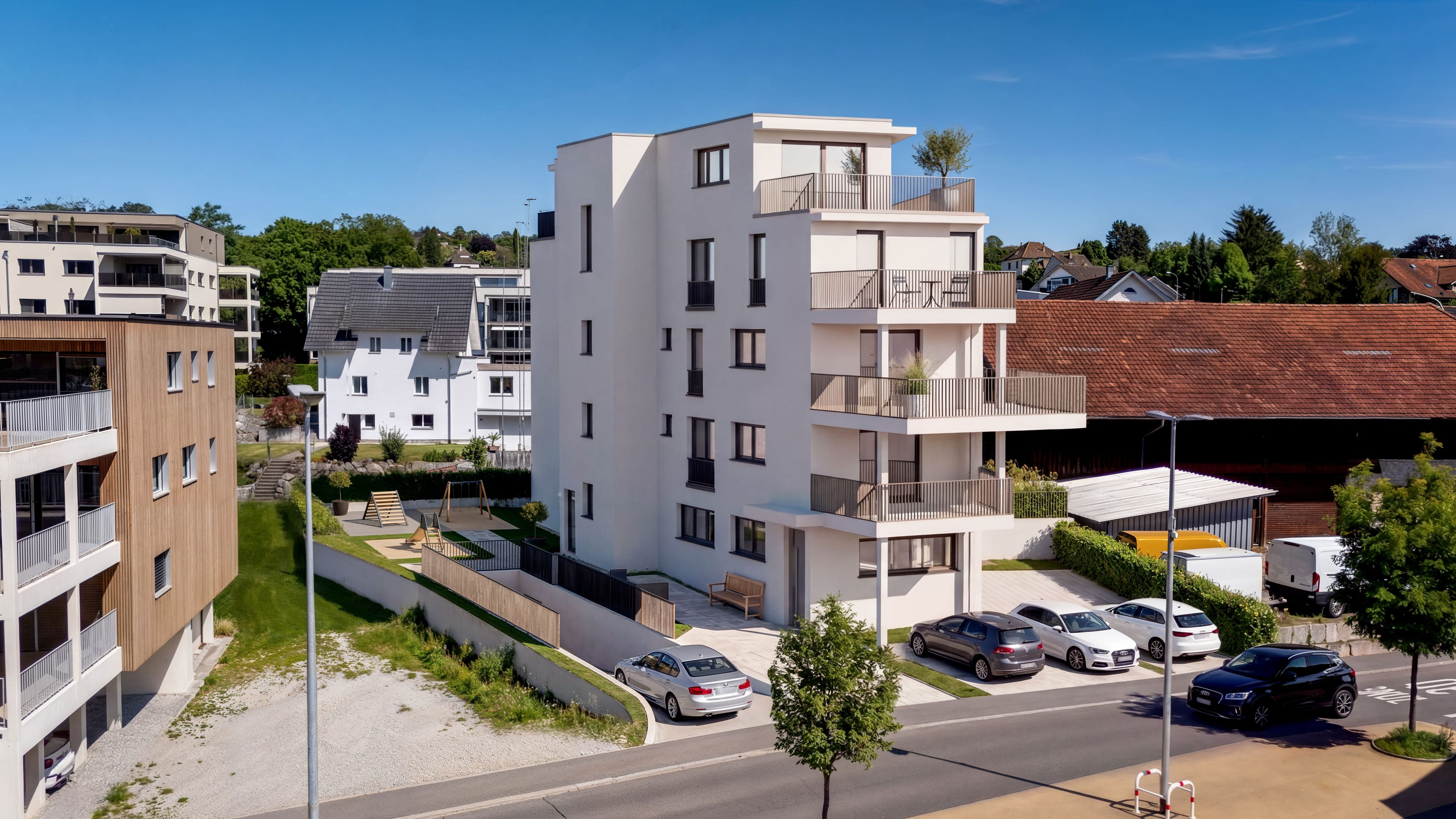 Moderne 2.5-Zimmer-Neubauwohnung mit Balkon 