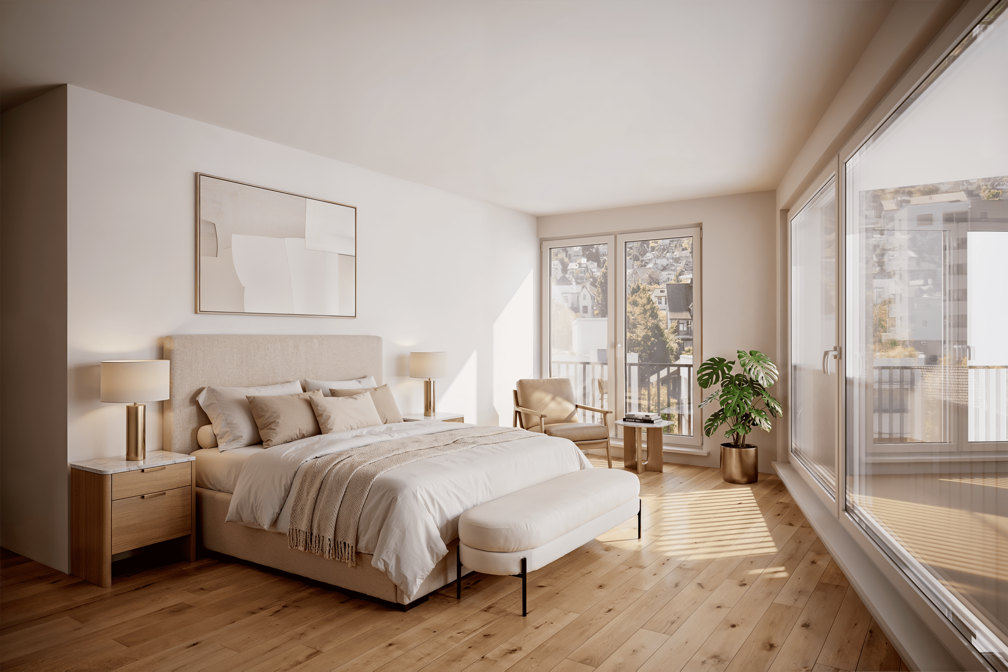 Moderne 2.5-Zimmer-Neubauwohnung mit Balkon  - 4