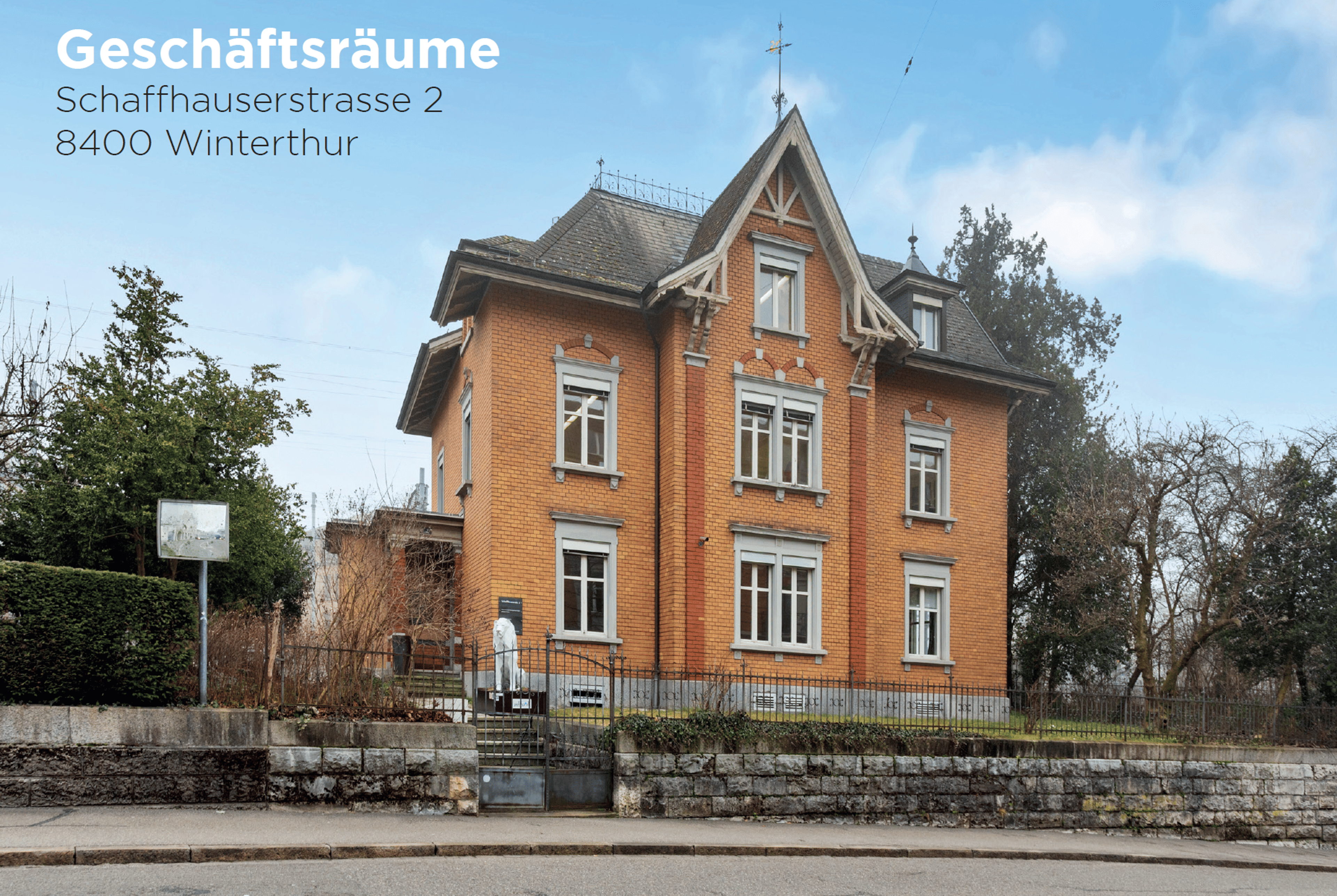 11 m² Büro zur Miete - Stadtvilla, zentral in Winterthur - 1