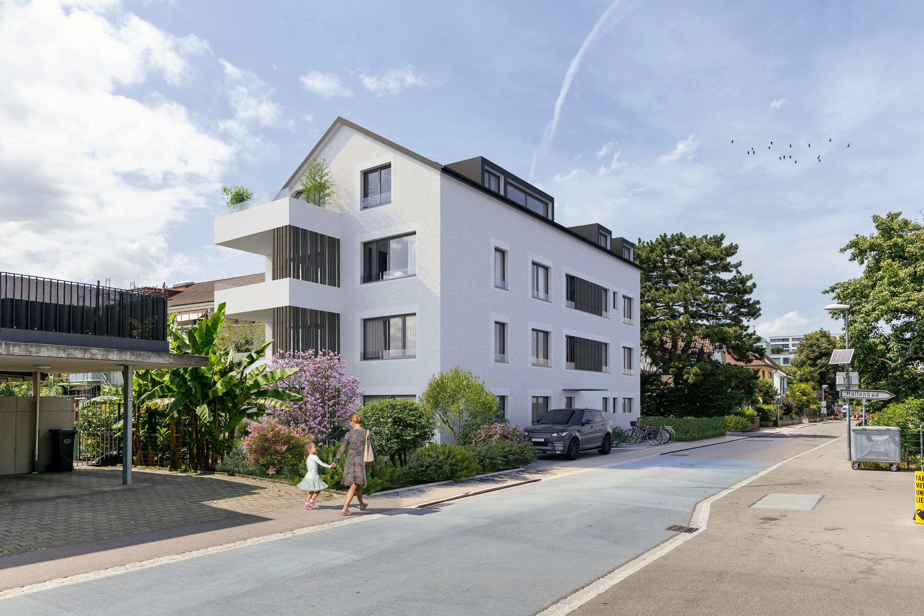 Elegante 3.5-Zimmer Neubauwohnung mit Balkon inklusive 1 Tiefgaragenparkplatz in Allschwil kaufen