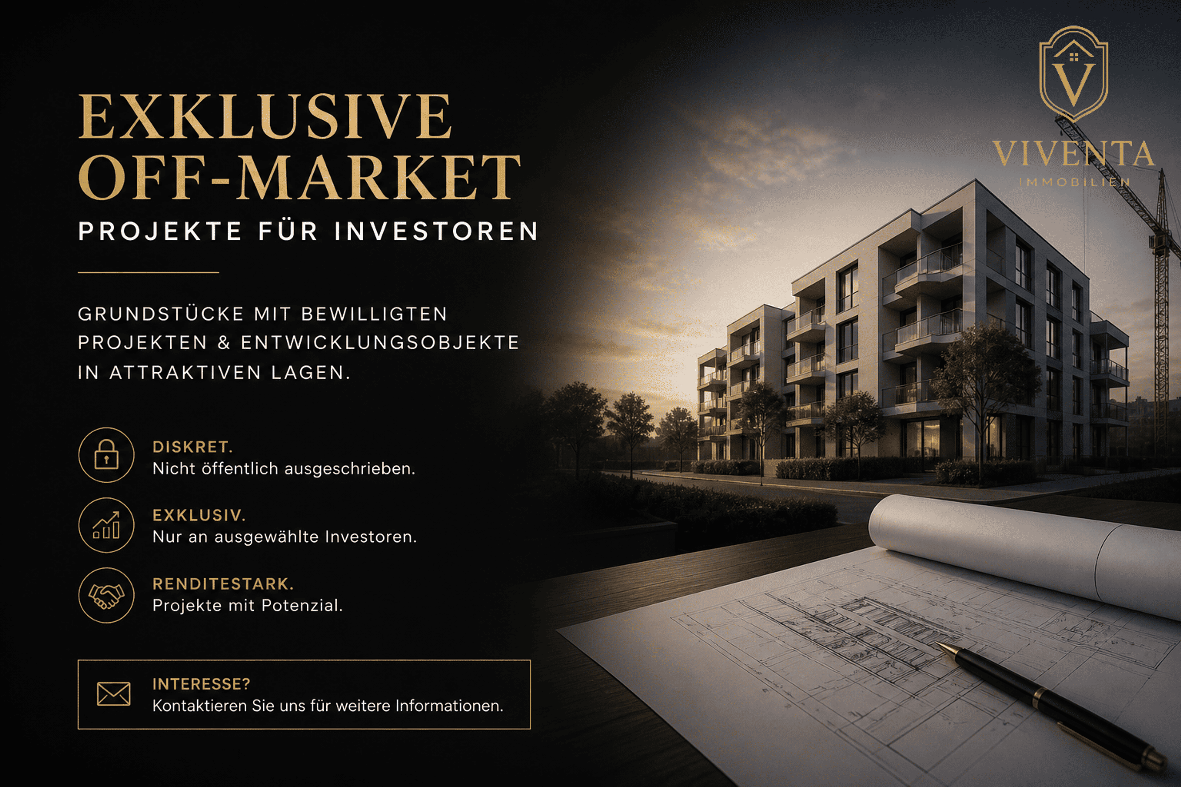Off-Market Projekte für Investoren – Exklusive Gelegenheiten - Bild 1