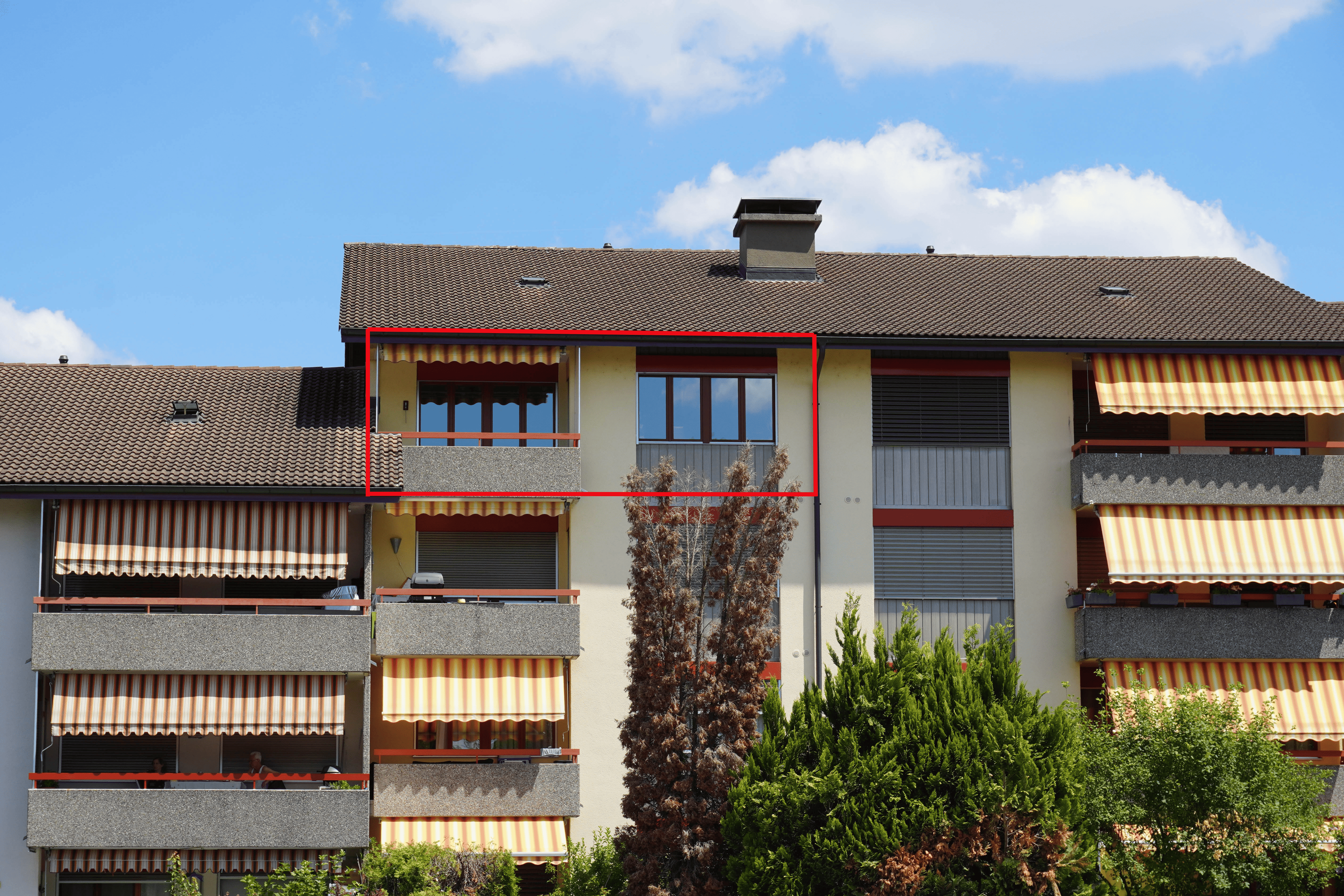 Zentral wohnen in Wohlen: Helle 3½-Zimmer-Wohnung mit Balkon