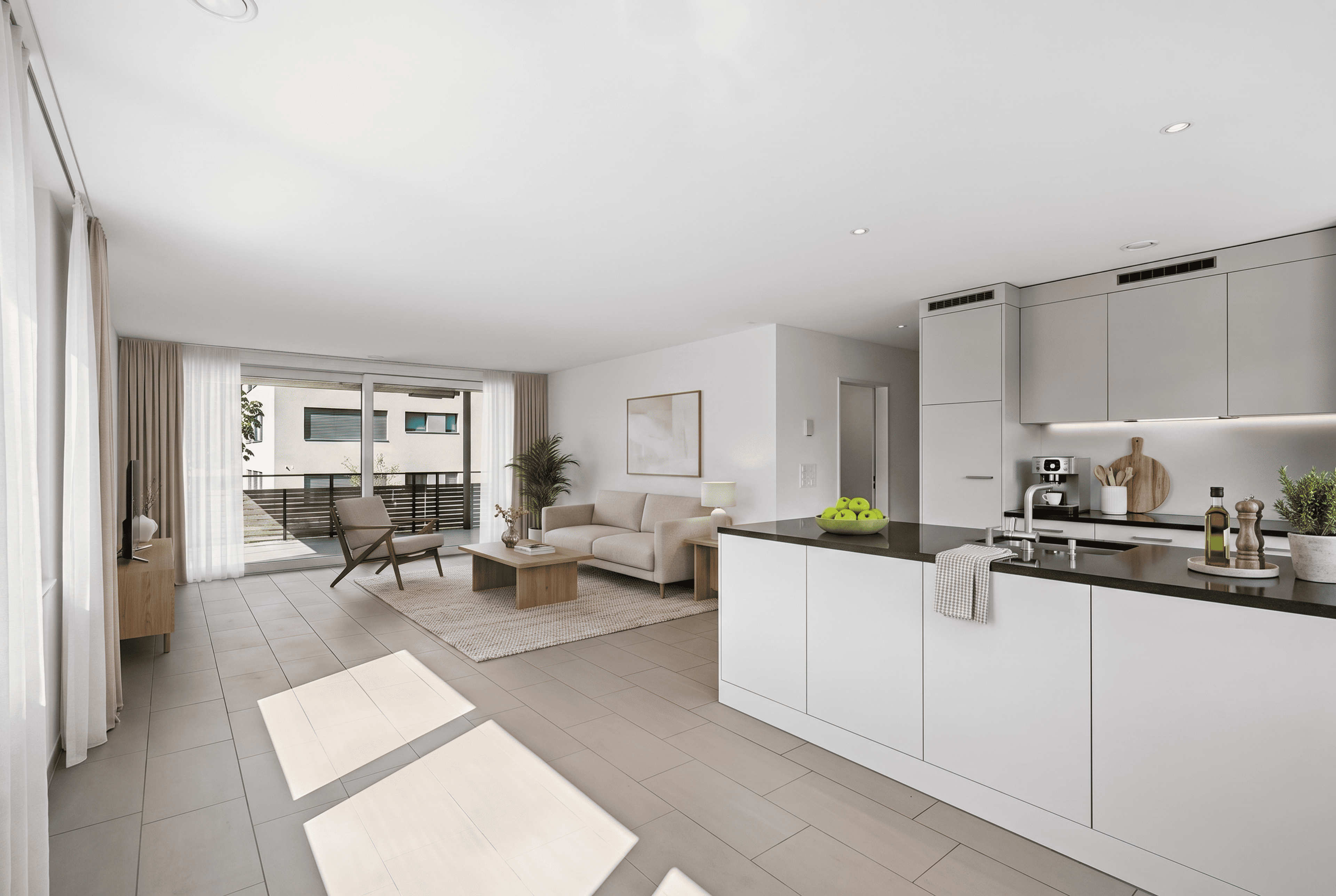 4.5-Zimmer-Wohnung mit Balkon in Birr kaufen - 1