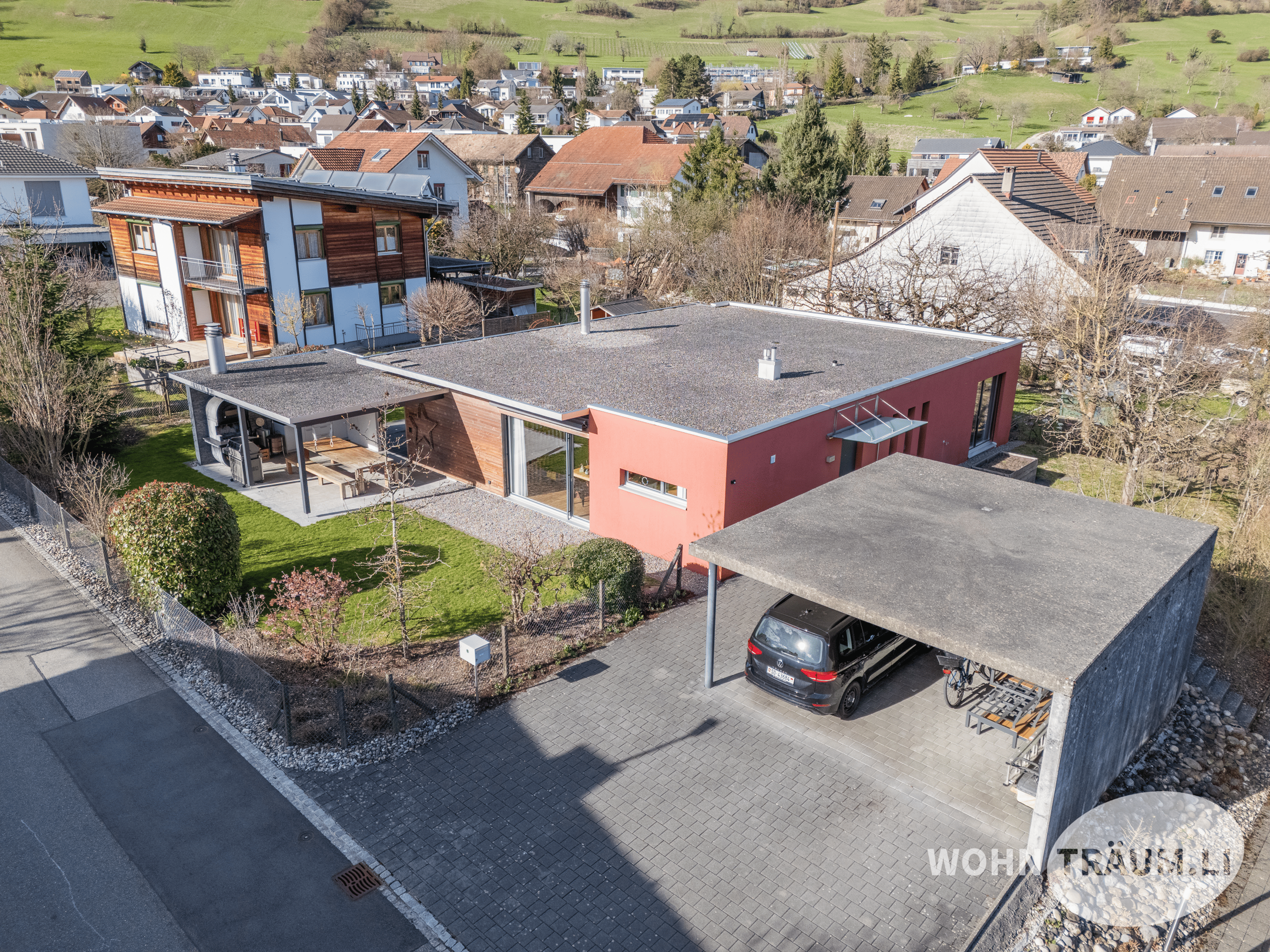 Modernes 5½-Zimmer-Einfamilienhaus mit stilvollem Gartenparadies - Bild 1
