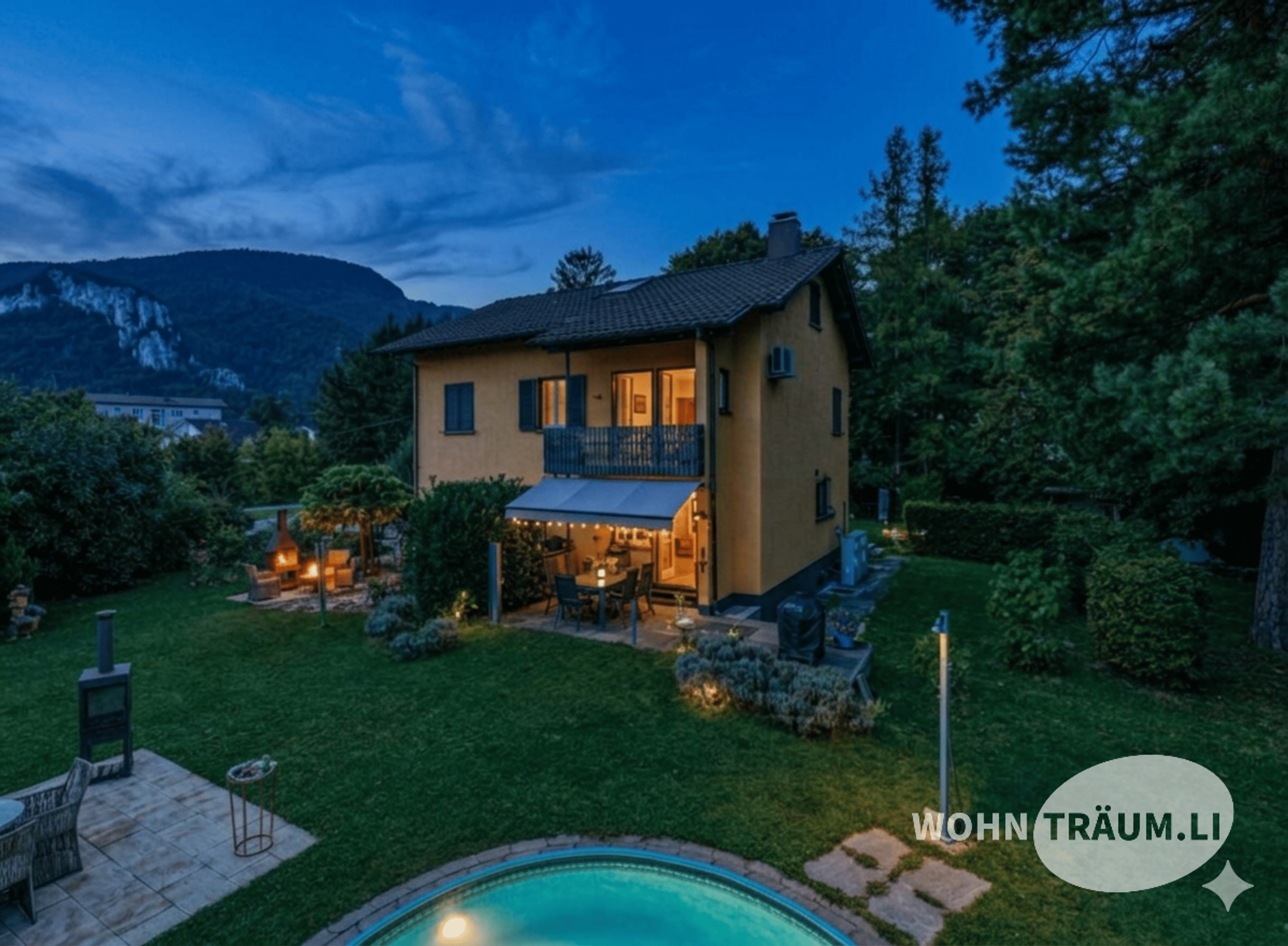 6½-Zimmer Einfamilienhaus mit Pool und Garten - Bild 1